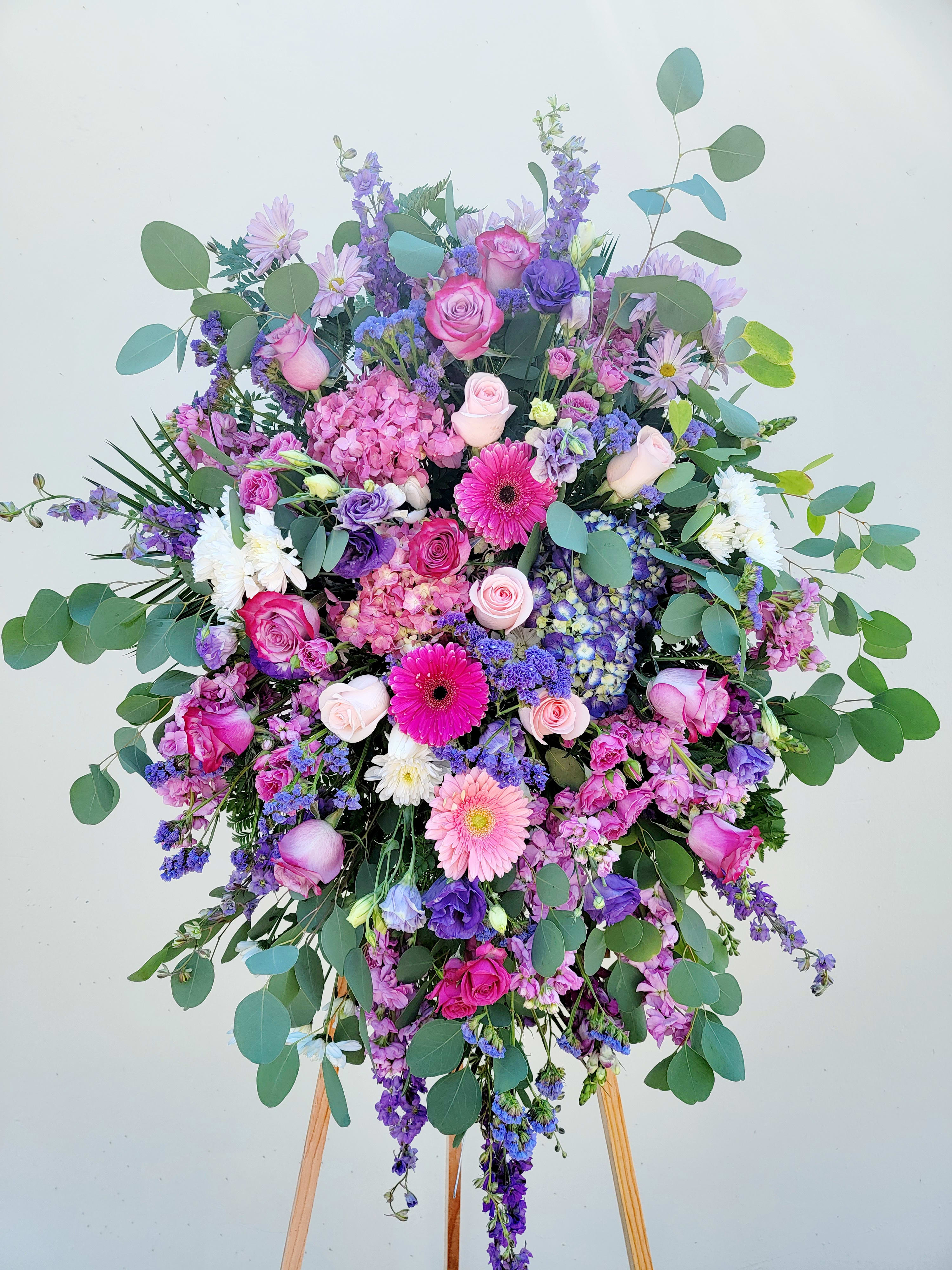 English Garden Spray - 60in h x 30in w