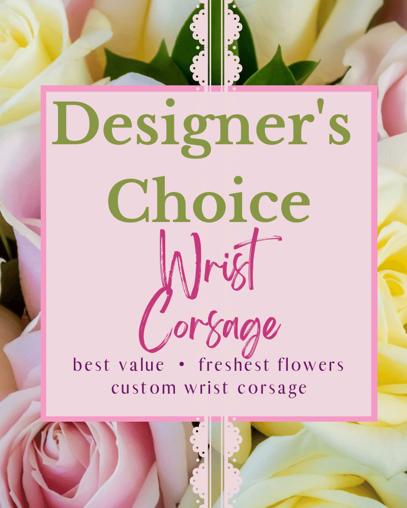 Custom Wrist Corsage - Custom wrist corsage for your special event!   Please specify any special requests and details in the notes below. Thank you!   SUBSTITUTION POLICY – Always deliver the freshest flowers! If the exact flowers or container in this arrangement are not available, we will create a beautiful corsage with the freshest available flowers.