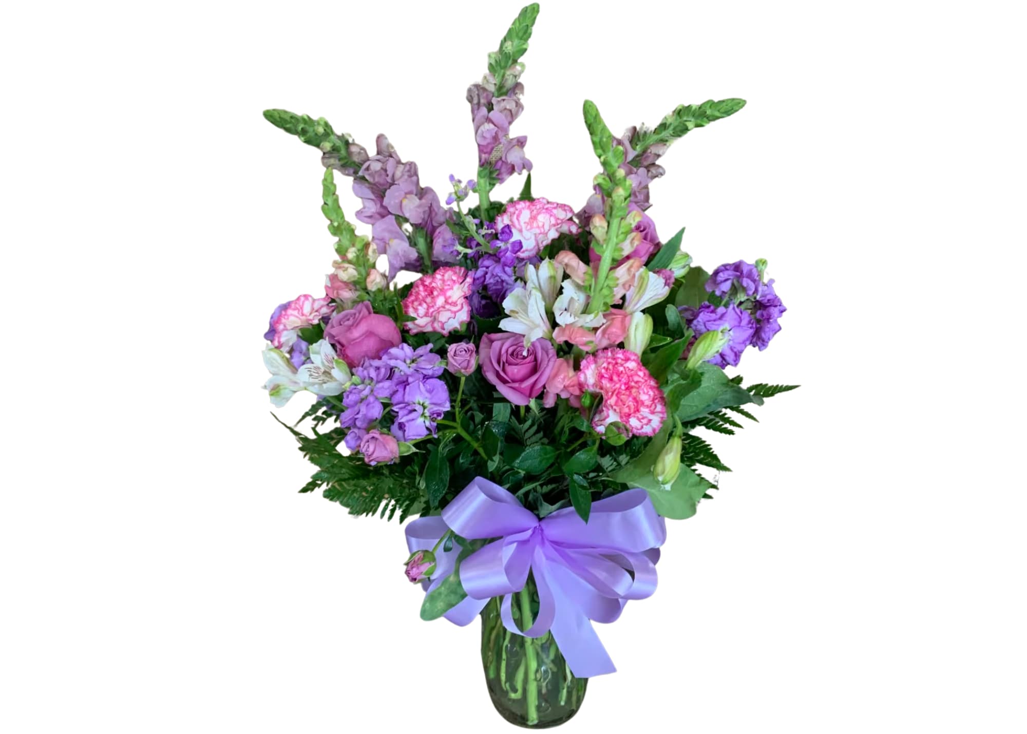 Lovely Lavender  - Calming colors and scents from this beautiful arrangement are lovely.