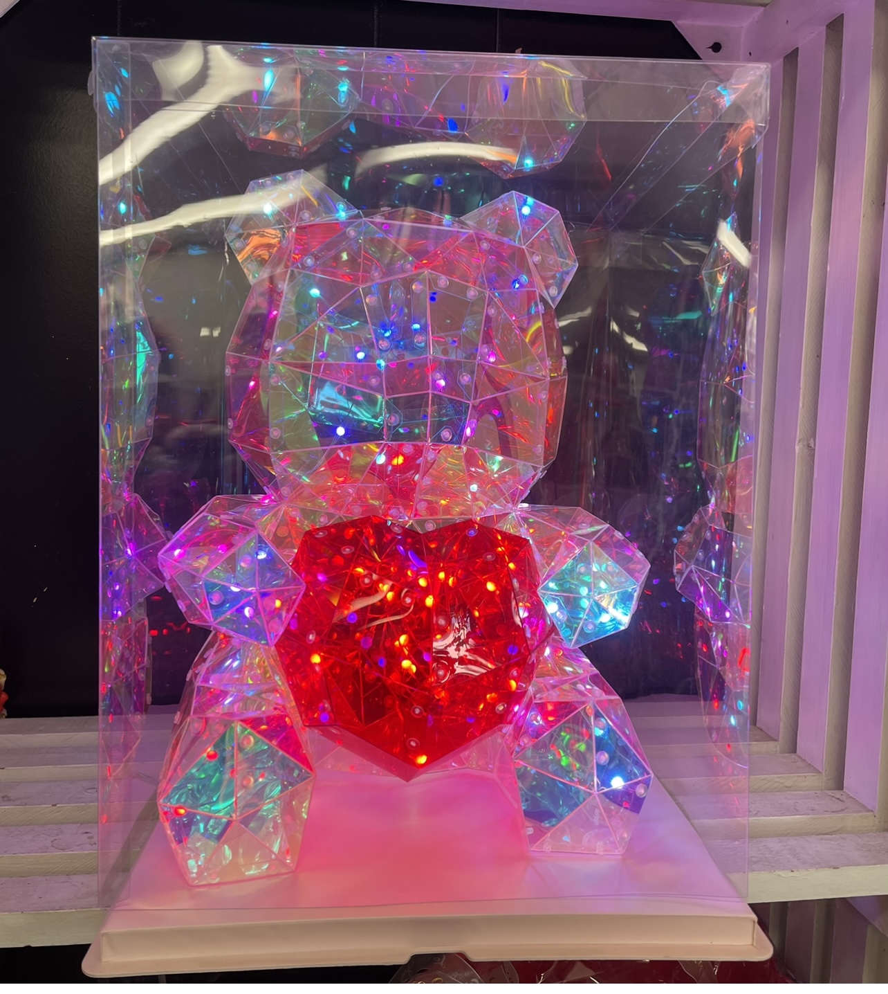GALAXY BEAR WILL LIGHT UP YOUR WORLD - USB LIGHT UP BEAR  2 SIZES AVAILABLE 