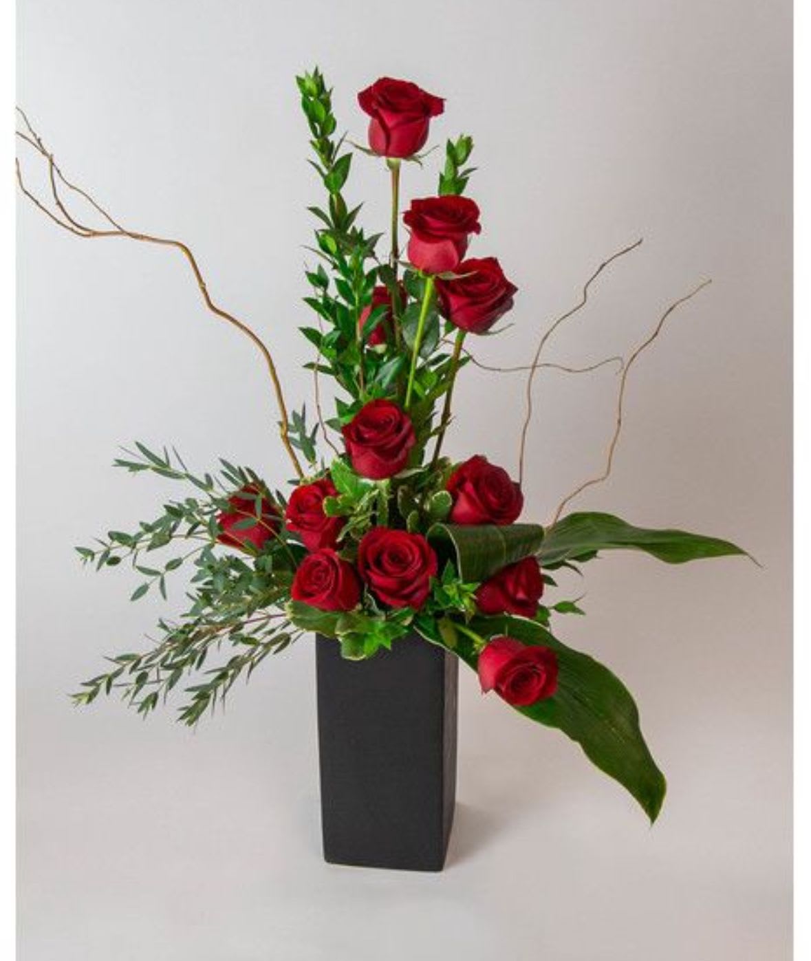 Classy Rose arrangements  - 24 rose bouquet 3ft tall 
