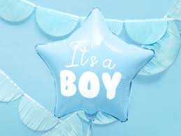 It's a Boy Mylar / Foil Balloon - Attach a Baby Boy Mylar Balloon to any arrangement of all by it self. 1,3,or 6  *Picture just for reference