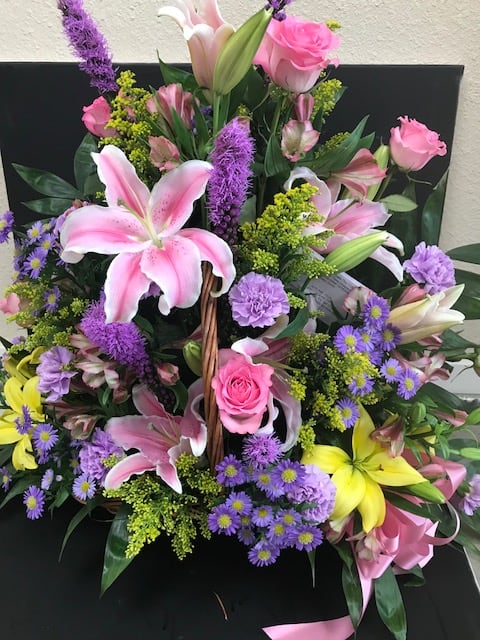 happy times - box of flowers 