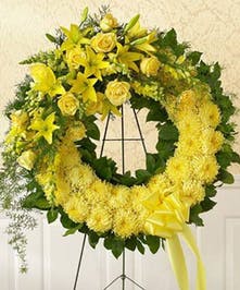 Ring Of The Spirit - yellow flowers