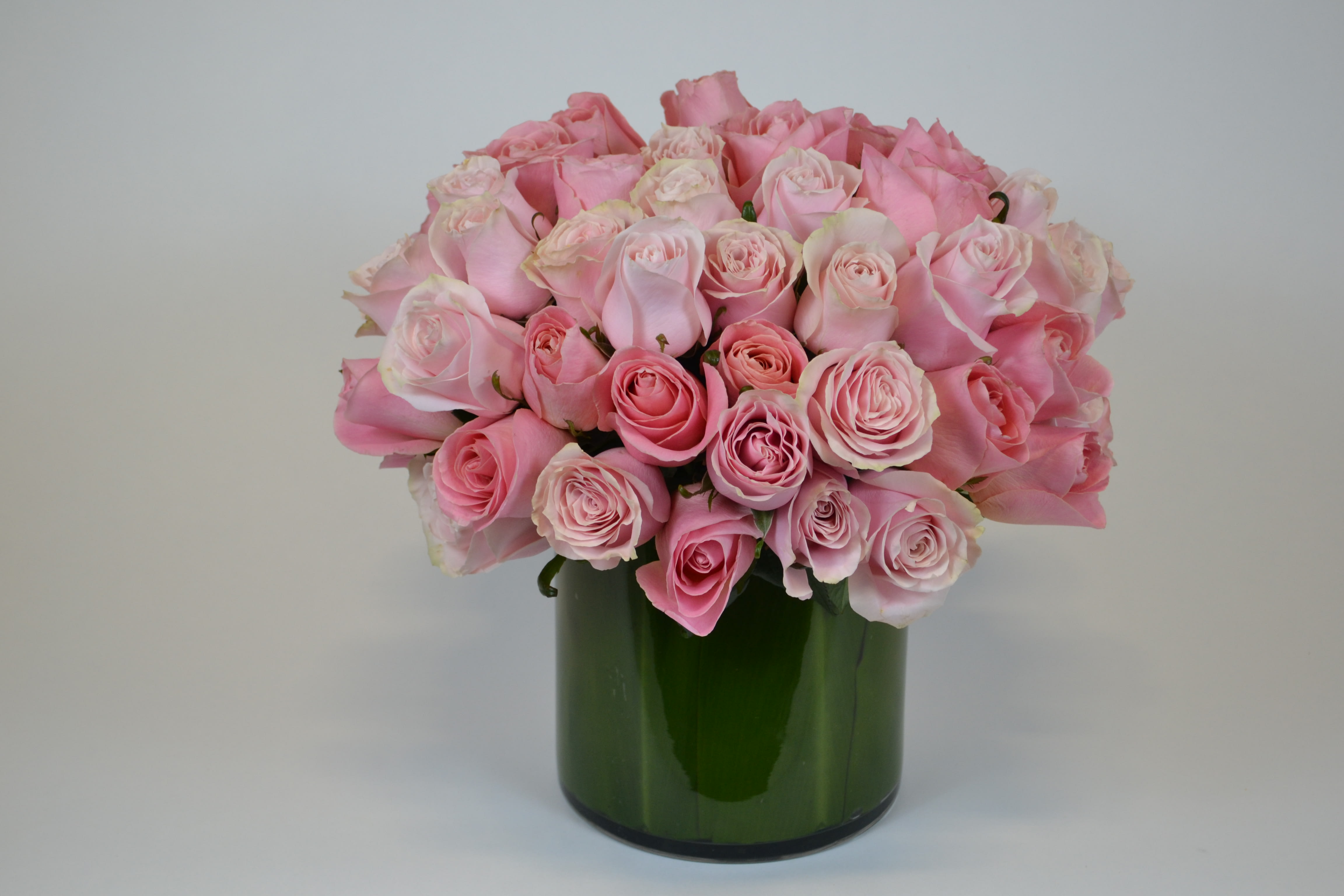 Lovely Pink - Gorgeous soft pink Roses. for those pink lovers, this would be the one they'll like. (50 roses)