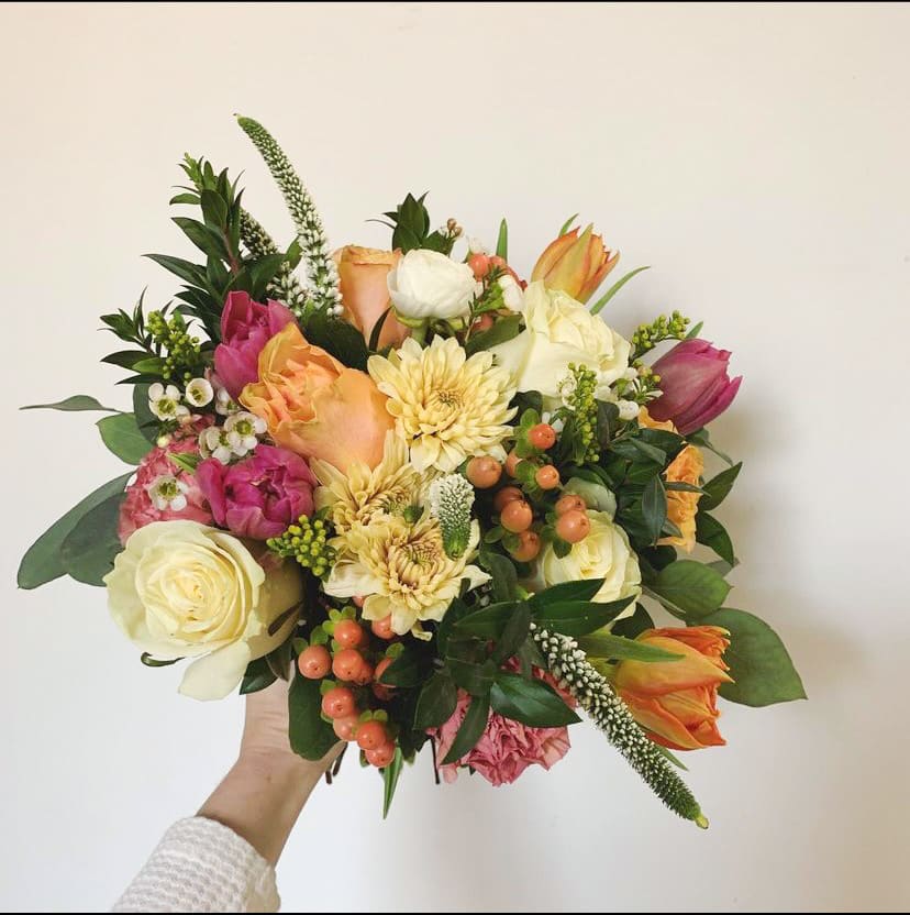 The Jackie - A fun mix of fresh cut flowers.