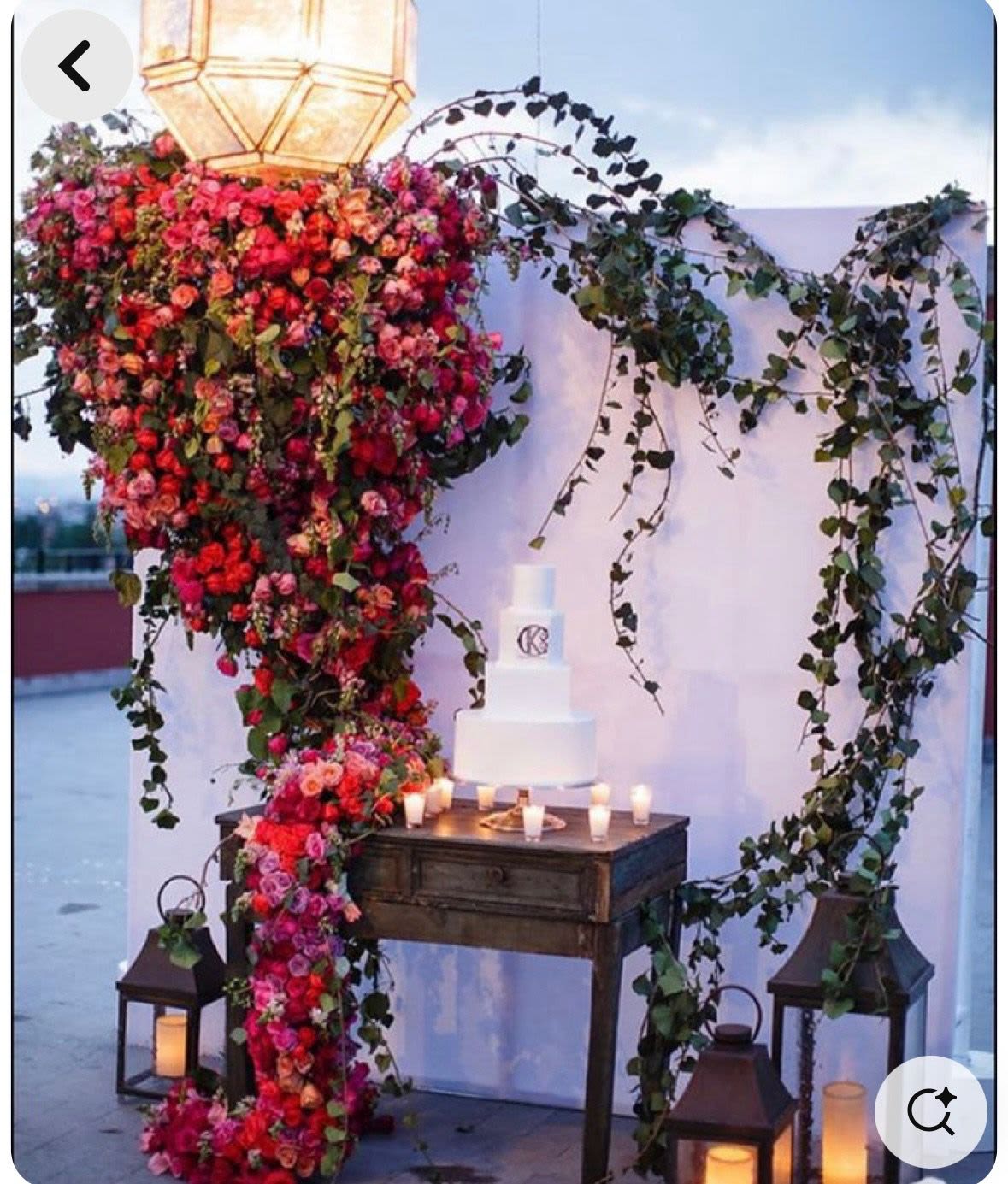 Sculptural &amp; Architectural Proposal Walls - Floral heart, arch, cascading wall or a unique design- we can make your proposal an unforgettable one. Neon sign, pearls, diamonds, roses, all your dreams come true. Prices start at our standard fee but vary based on creativity. Let us set the stage for your future. We attend to every detail. 