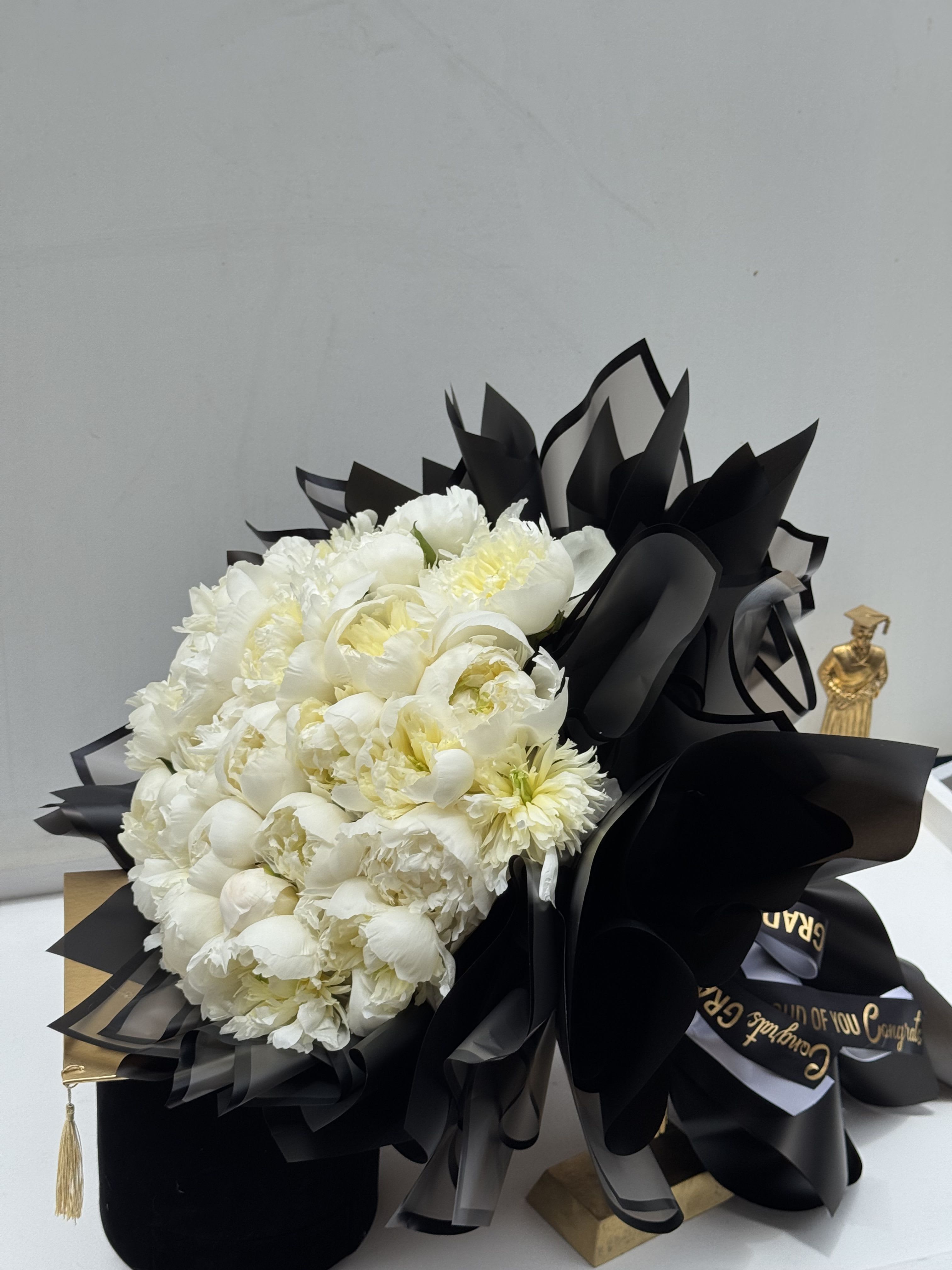 Peonies Graduations Bouquet  - Peonies Graduations or any occasion bouquet 