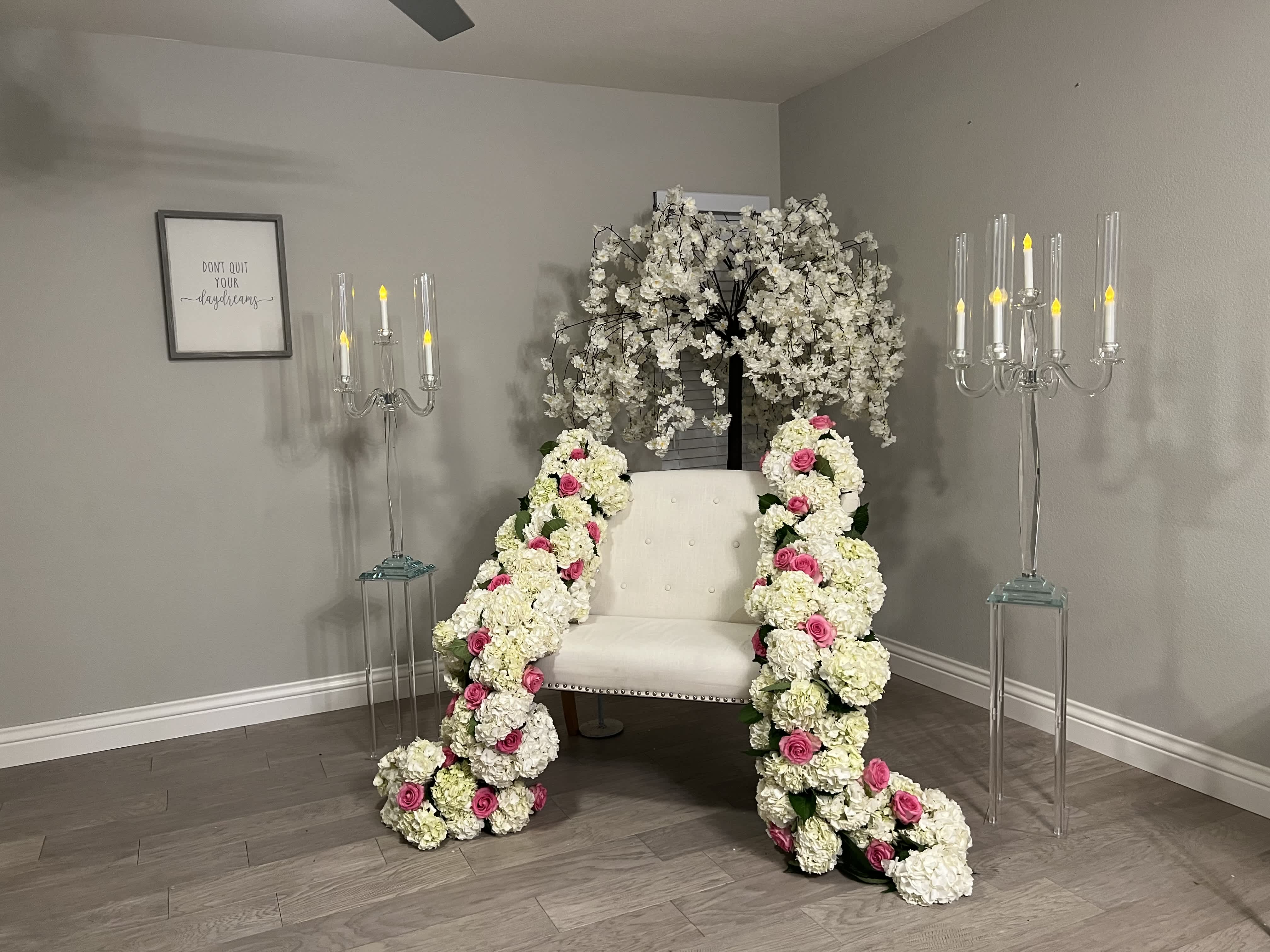 Cherry Blossom Tree rental - Rent this beautiful artificial tree for your next event.