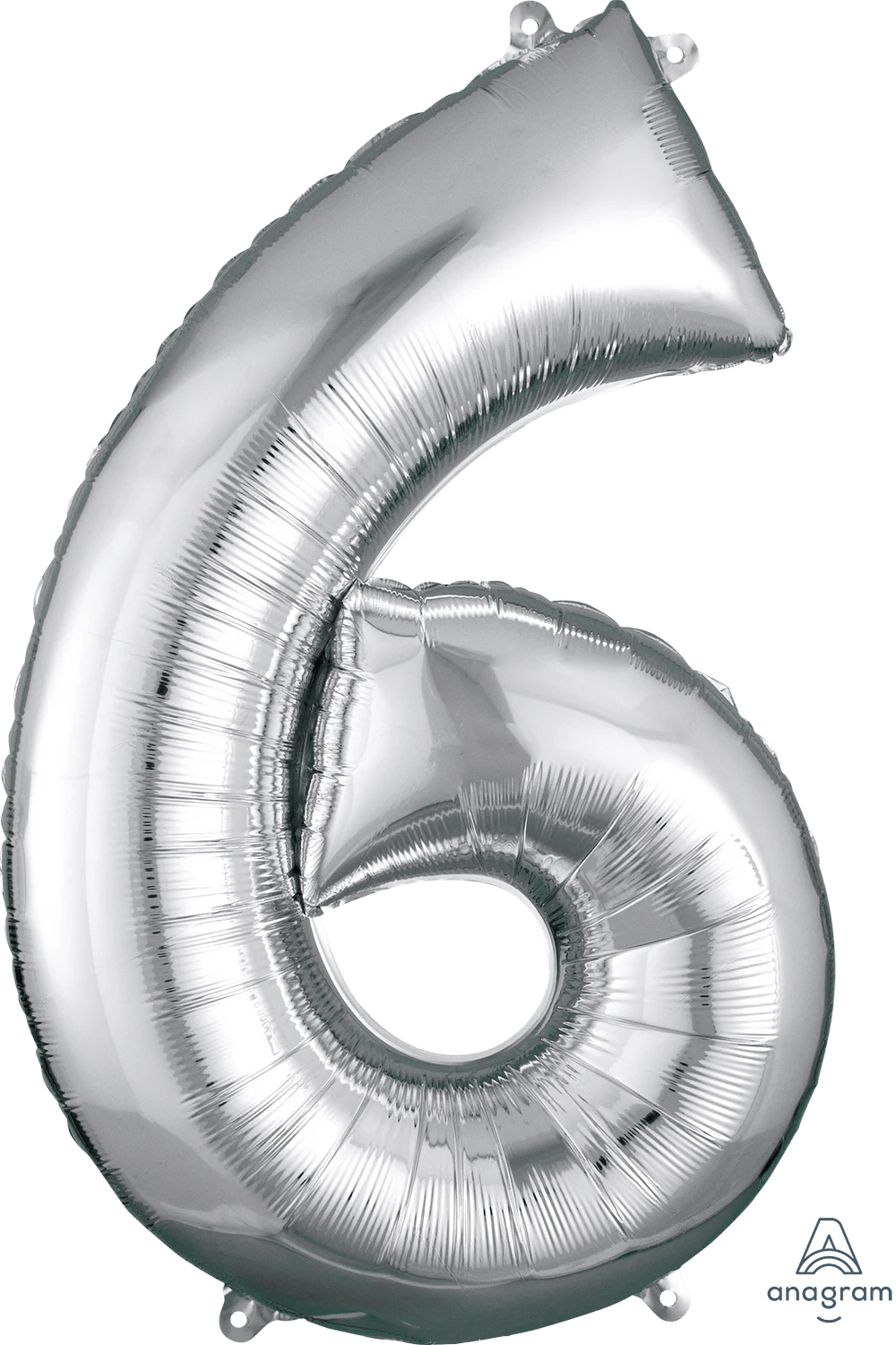 Silver Number 6" Balloon  - Silver Number 6" Balloon Celebration   Make any milestone unforgettable with our Number Balloon Celebration, featuring large, eye-catching number balloons perfect for highlighting a special age, anniversary, or achievement. Whether you’re celebrating a birthday, graduation, anniversary, or corporate milestone, these statement balloons add instant impact and fun to any event.  Available as a single number or a set, our number balloons are ideal for photos, party décor, and surprise deliveries. Pair them with flowers or additional balloons for a complete celebration look.  Perfect for: • Birthdays &amp; milestone ages • Anniversaries &amp; graduations • Corporate celebrations • Photo moments &amp; party décor JS Flowers Same-day Balloon Delivery   Professionally prepared and available for same-day delivery across the Dallas–Fort Worth area.