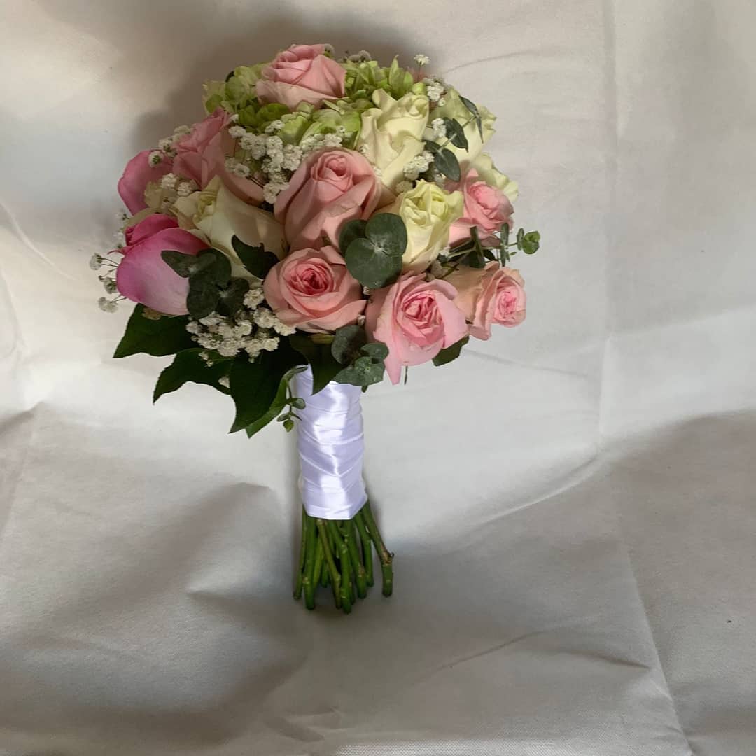  Pastel Bridal Bouquet  - Designed for the happiest bride on her day