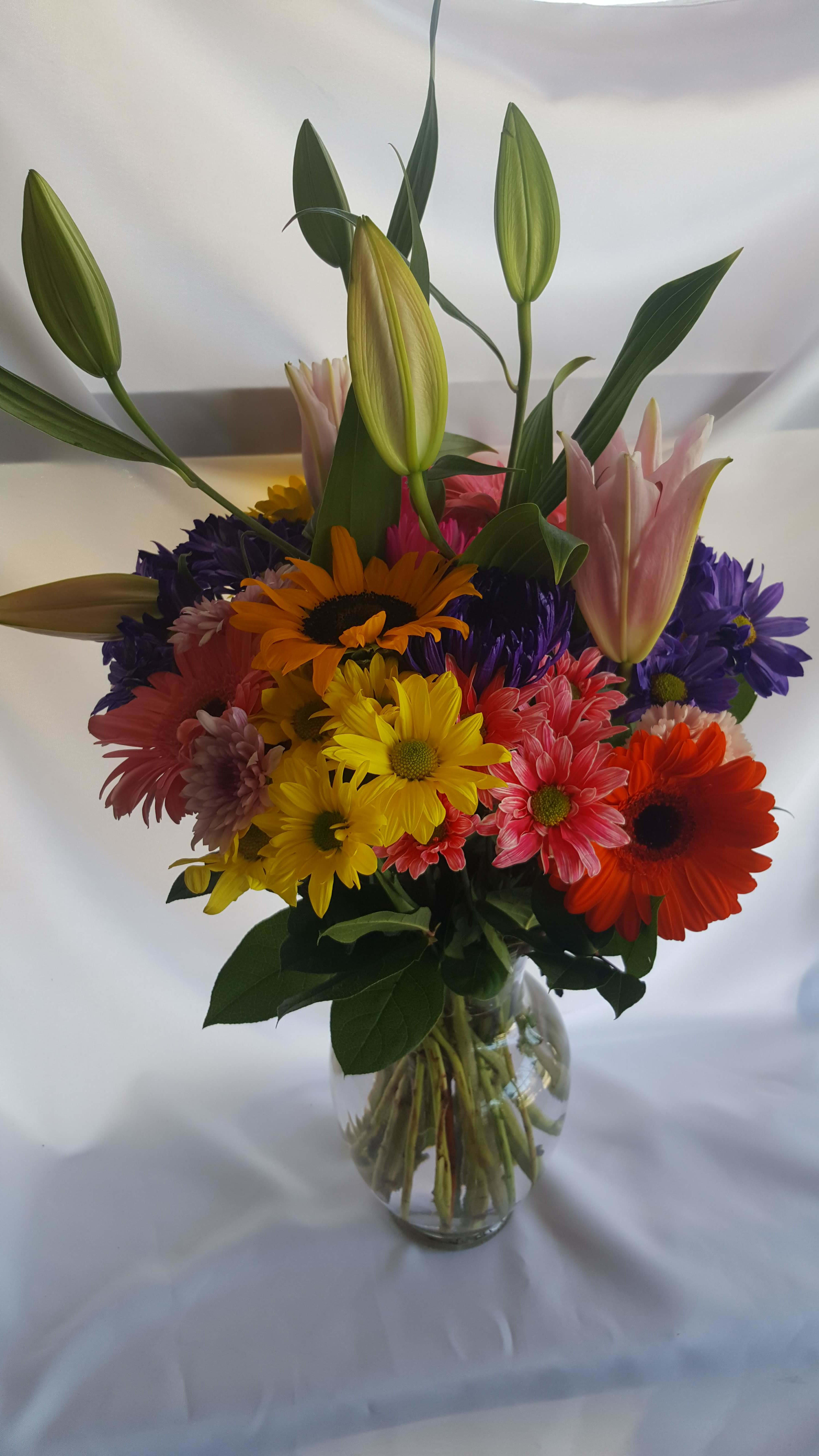 Bright Colors Bouquet  - Colorful design to bring a little joy in and moments 