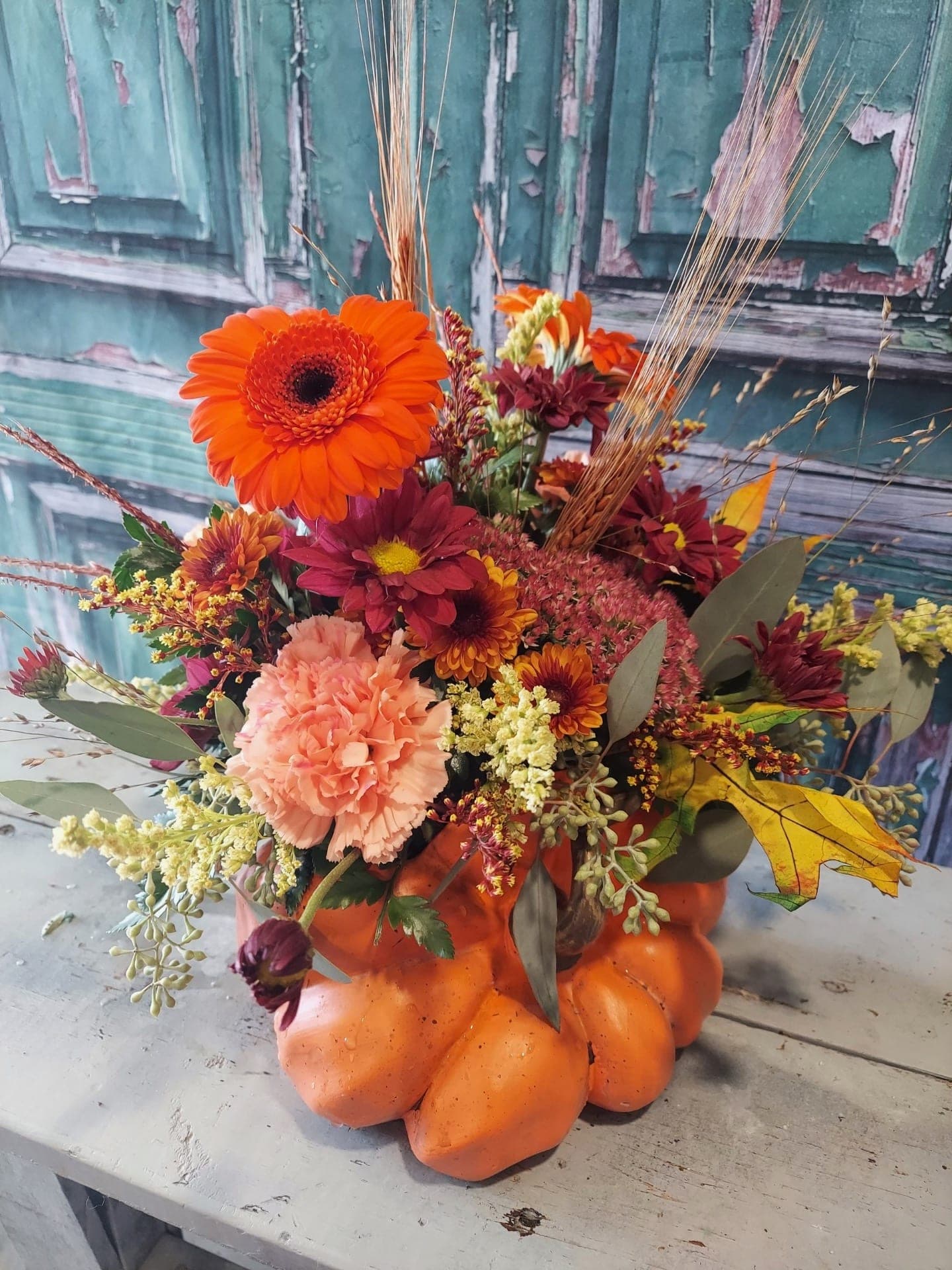Simply Gourdgeous! - Celebrate the season with this whimsical, unique and simply gourdeous holiday centerpiece.  Make someone's day today!  