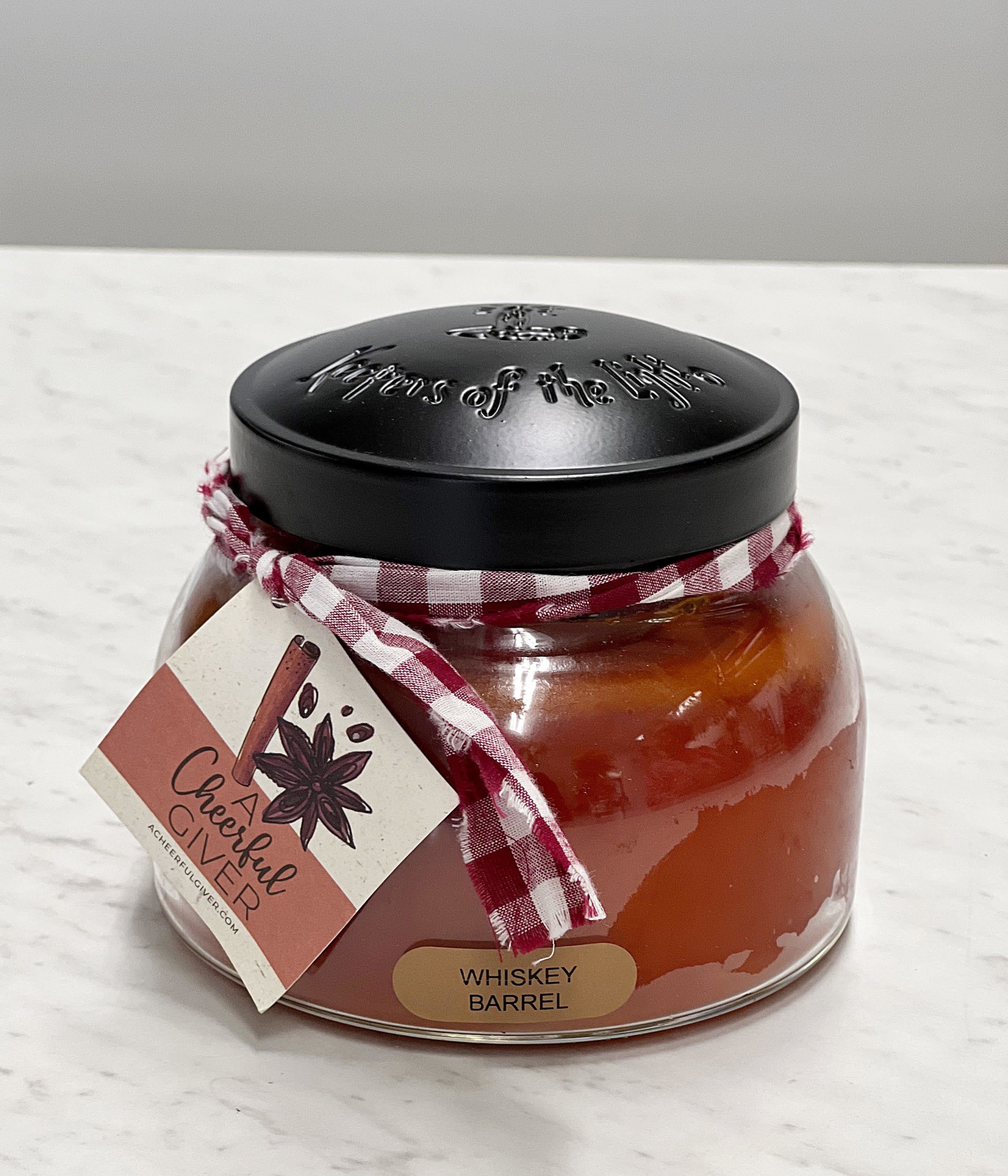 Whiskey Barrel - Small Jar Mama Candle - Scent: Whiskey Barrel Size/Type: Small Jar Mama Candle