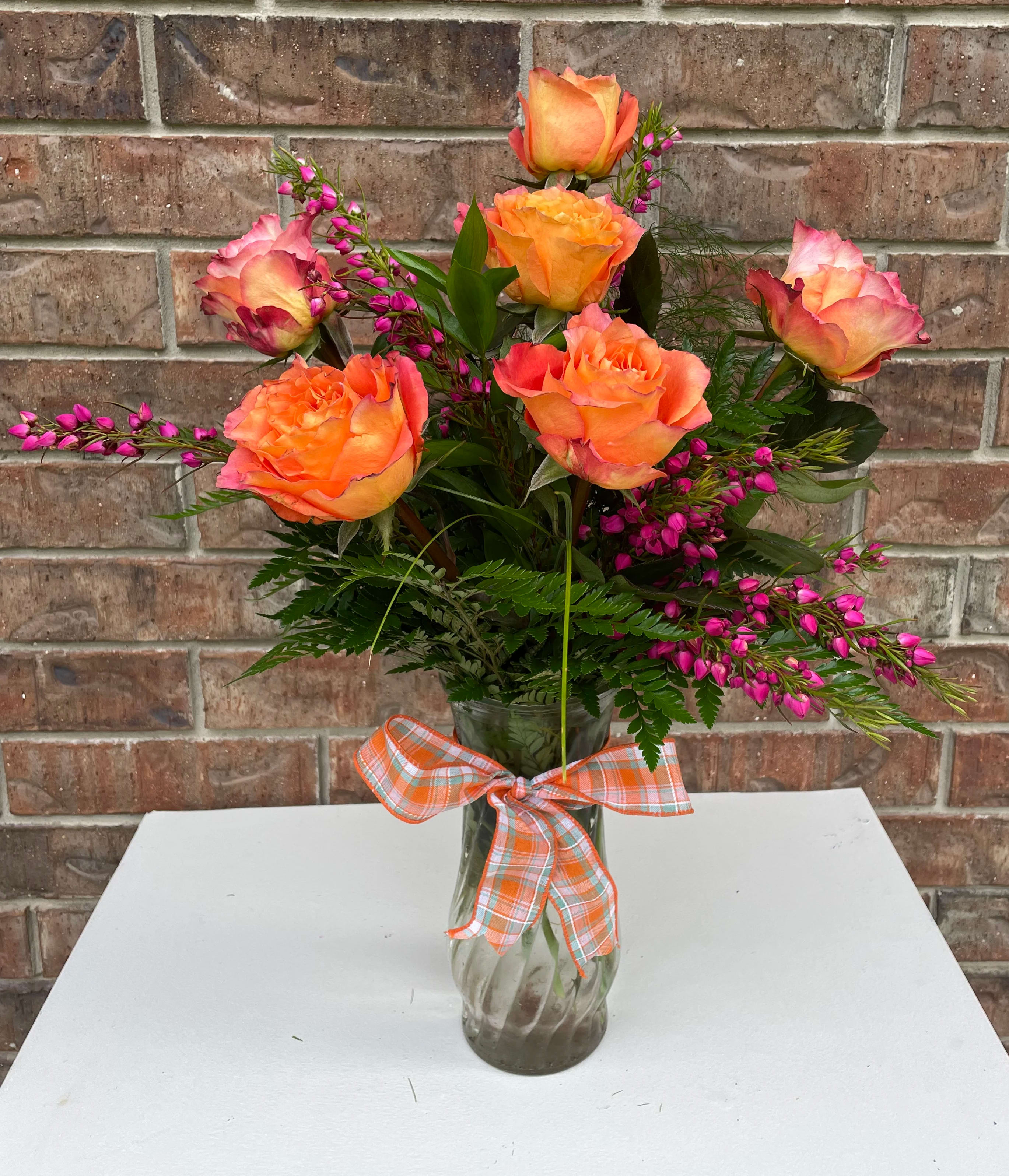 Peach Lemonade  - Half Dozen Free Spirit Roses 