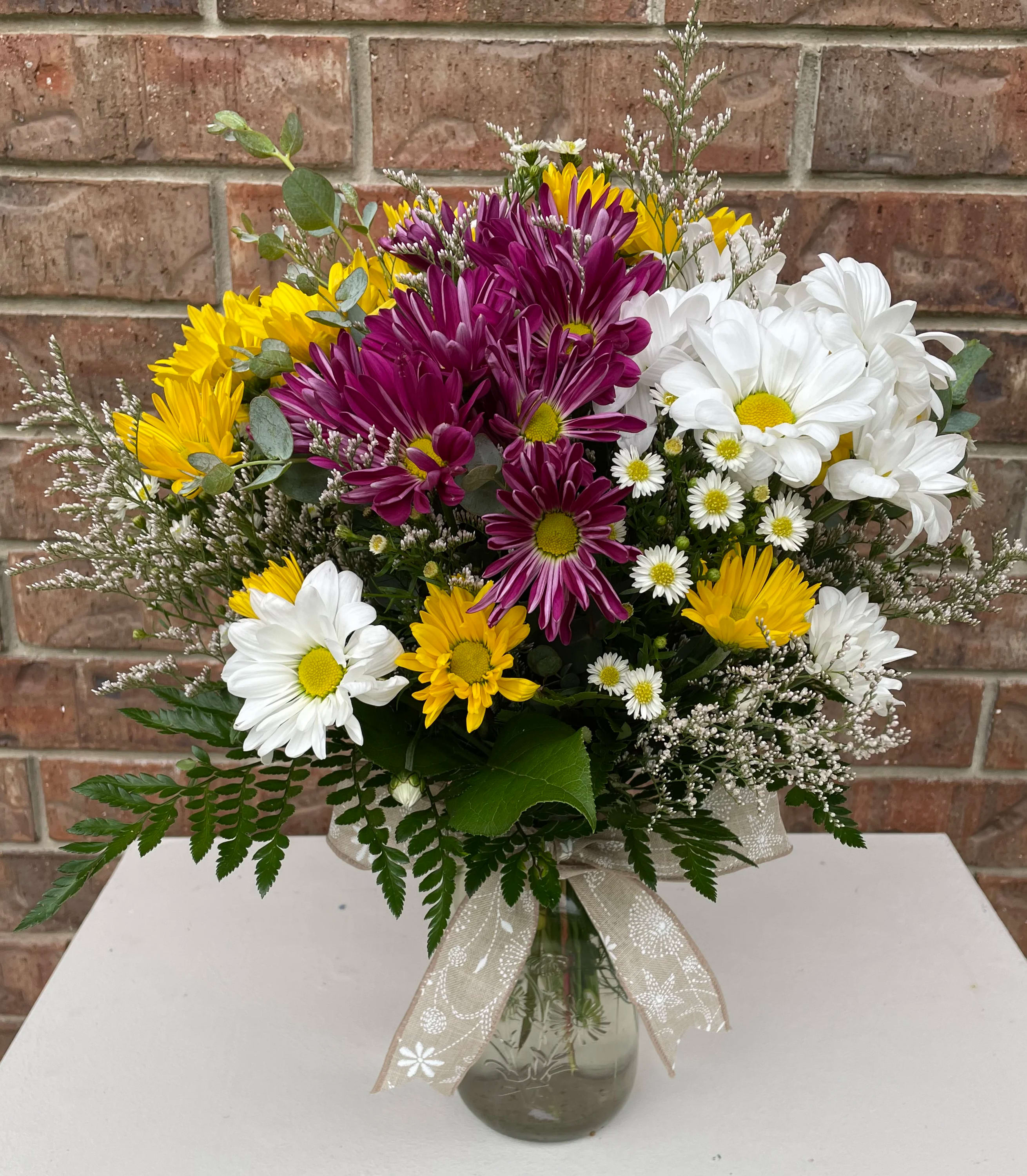 Field of Daisies - Can you imagine standing in a field full of daisies of a sunny cool day?  We can. 