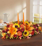Give Thanks - This centerpiece style bouquet is the perfect addition to your Thanksgiving table