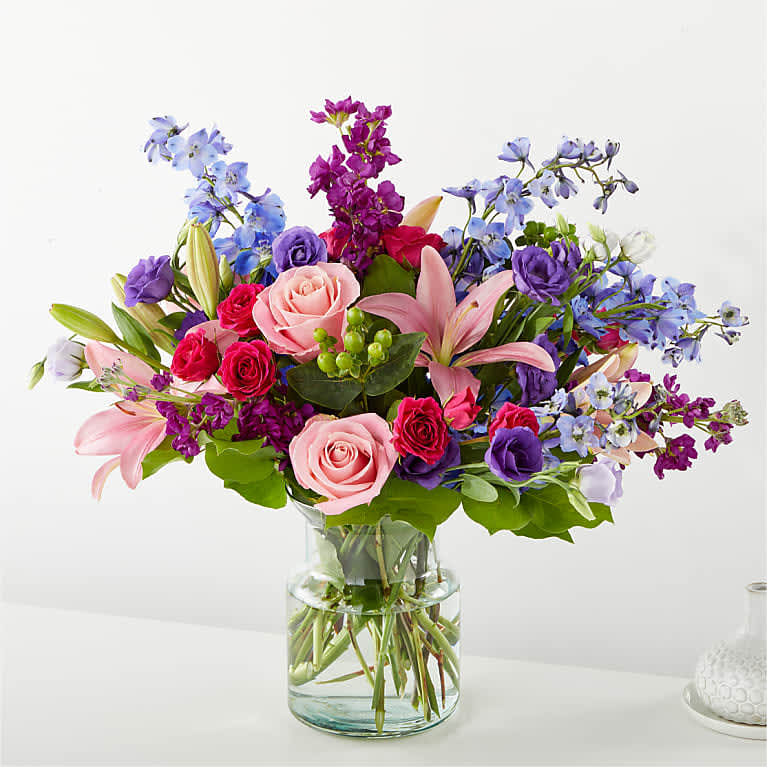 Garden beauty - Roses delphinium statistic and more