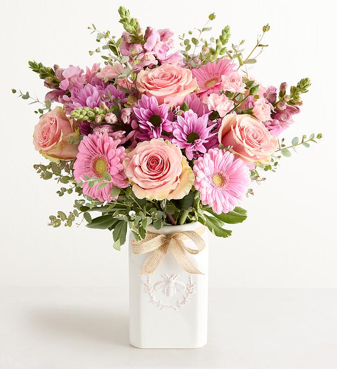 Honey bees arrangement  - Mix flowers