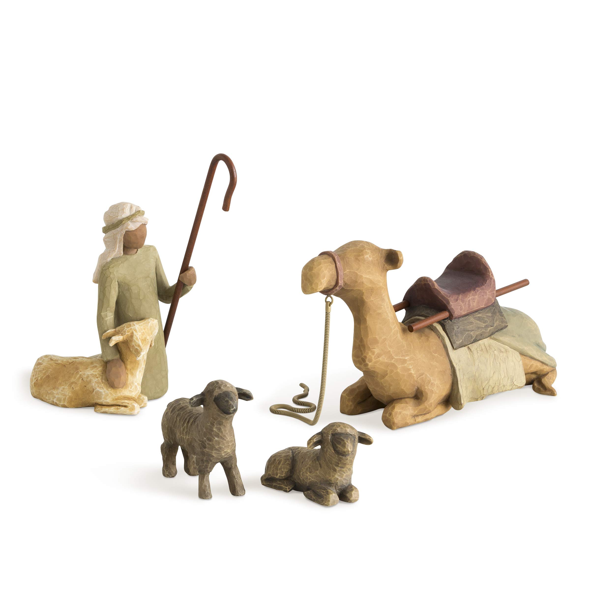 willow tree shepherd and stable animals - willow tree shepherd and stable animals