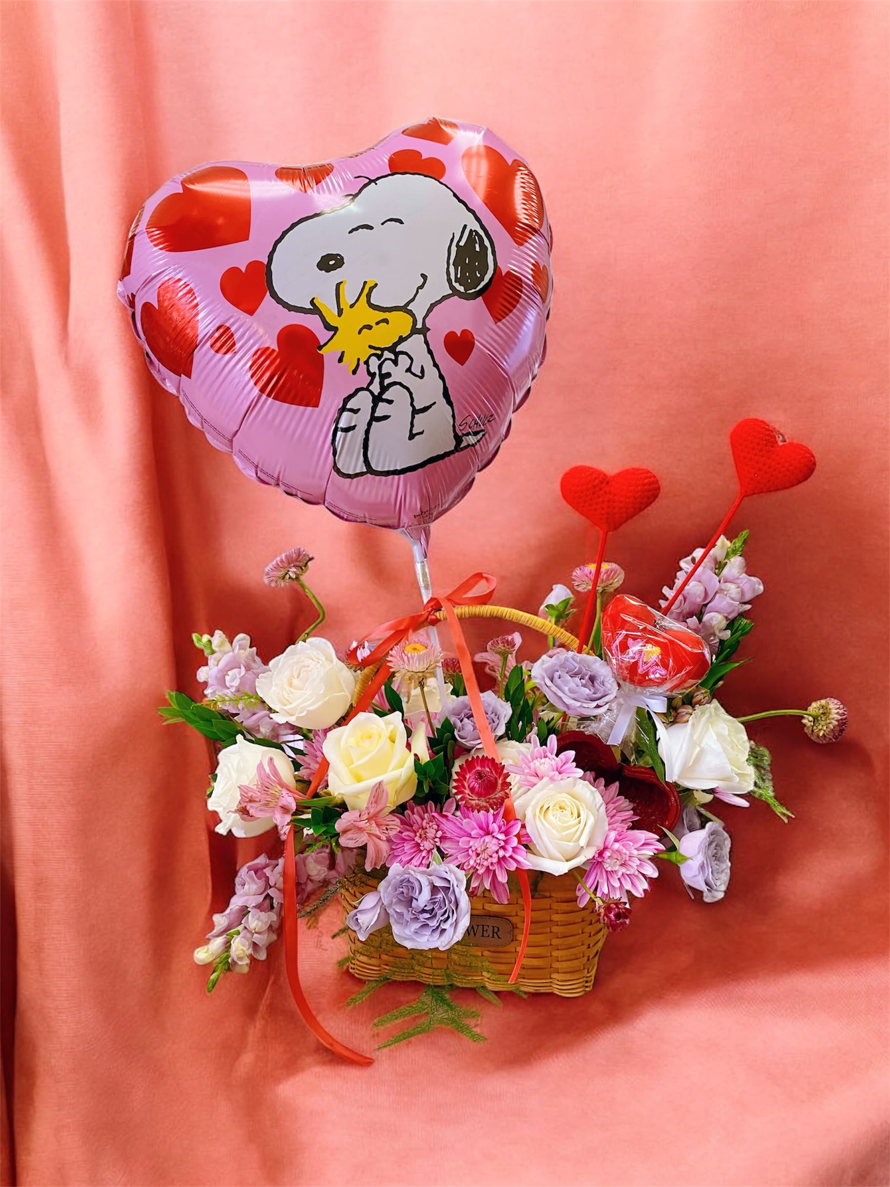 Lovely flower basket  - Lovely flower basket