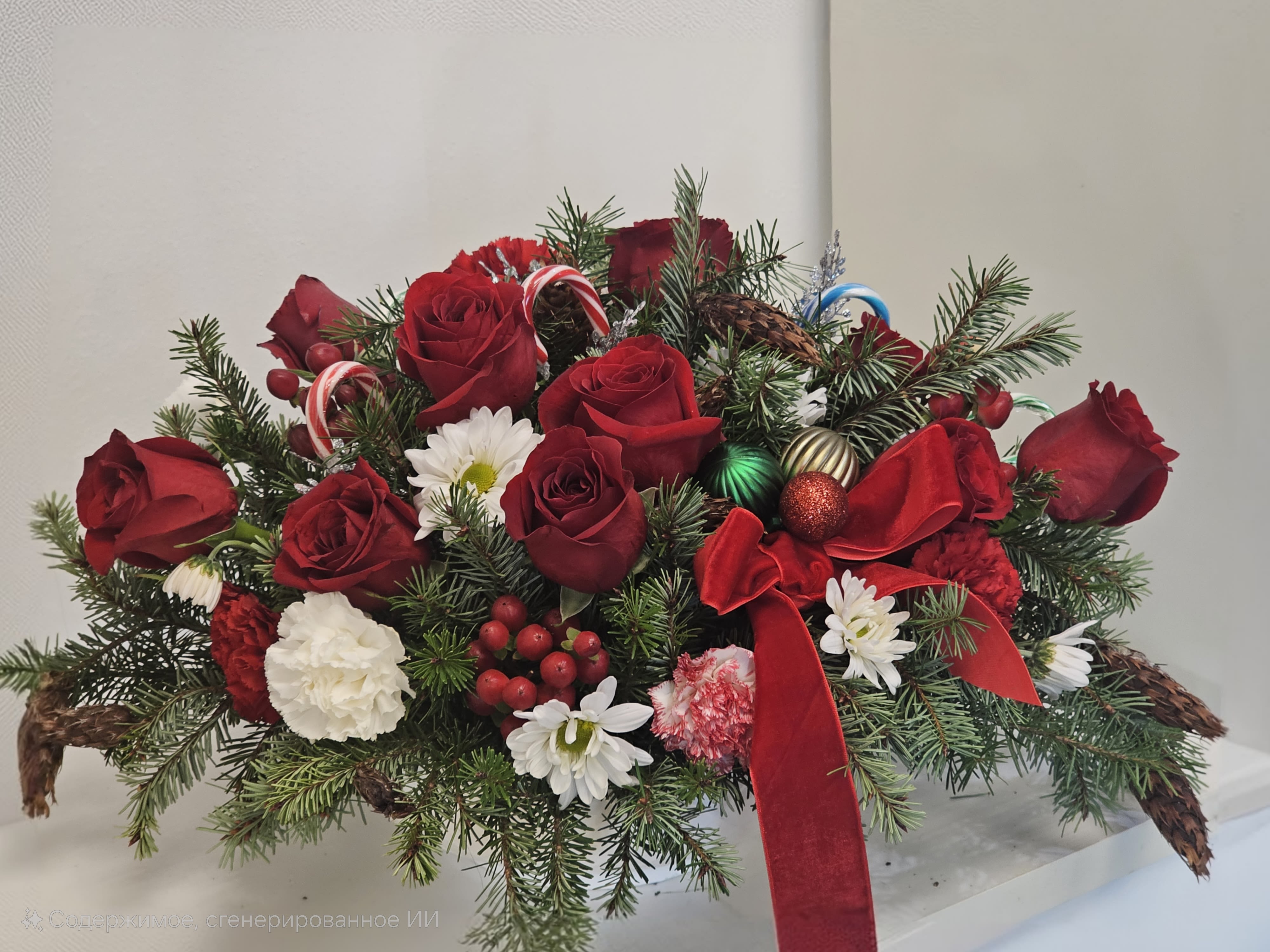 Beautiful Christmas arrangement  - This is very Beautiful Christmas arrangement.