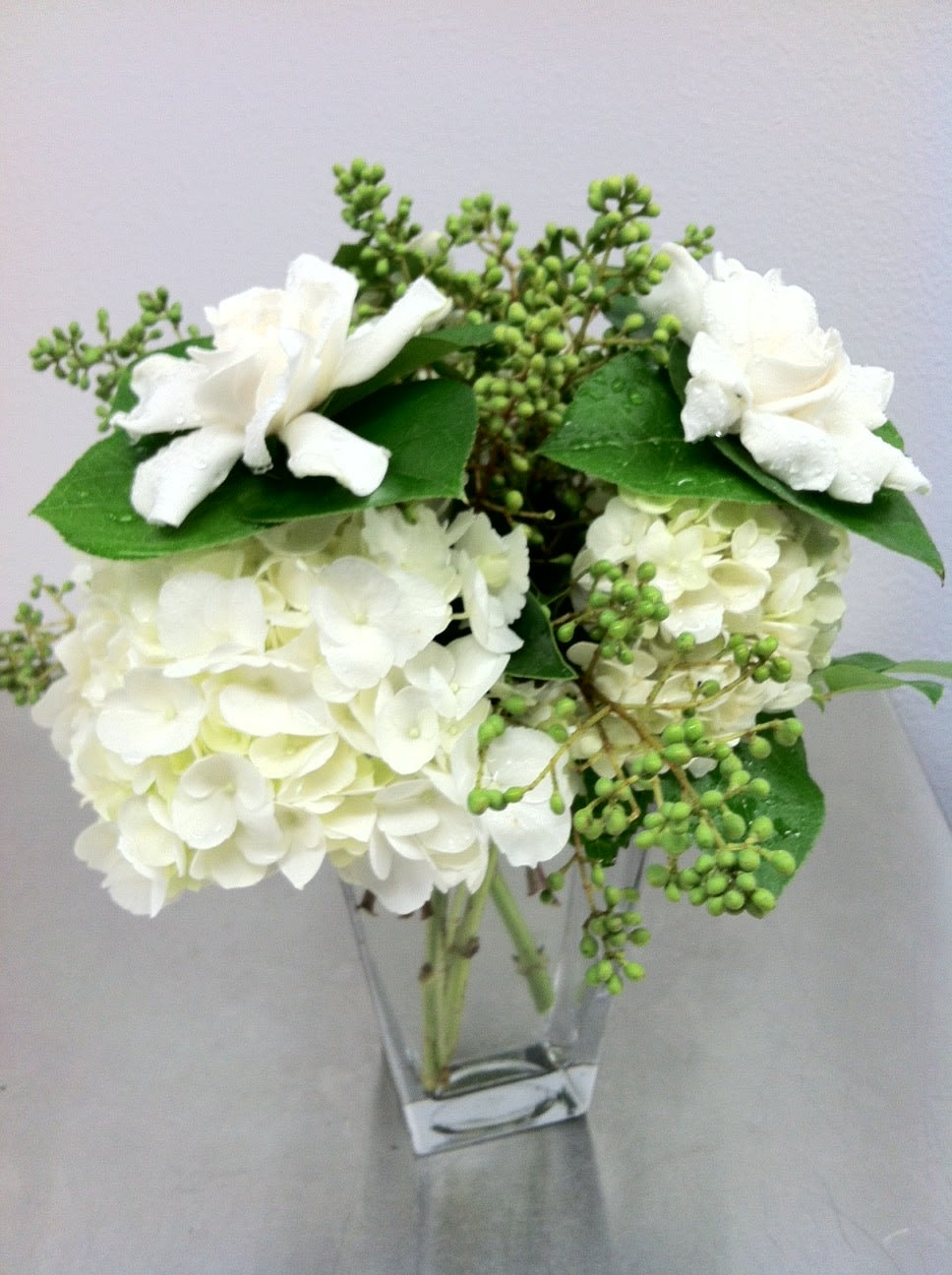 Elegant Gardenia Bouquet In Manhattan Beach Ca Manhattan Village Florist Gifts