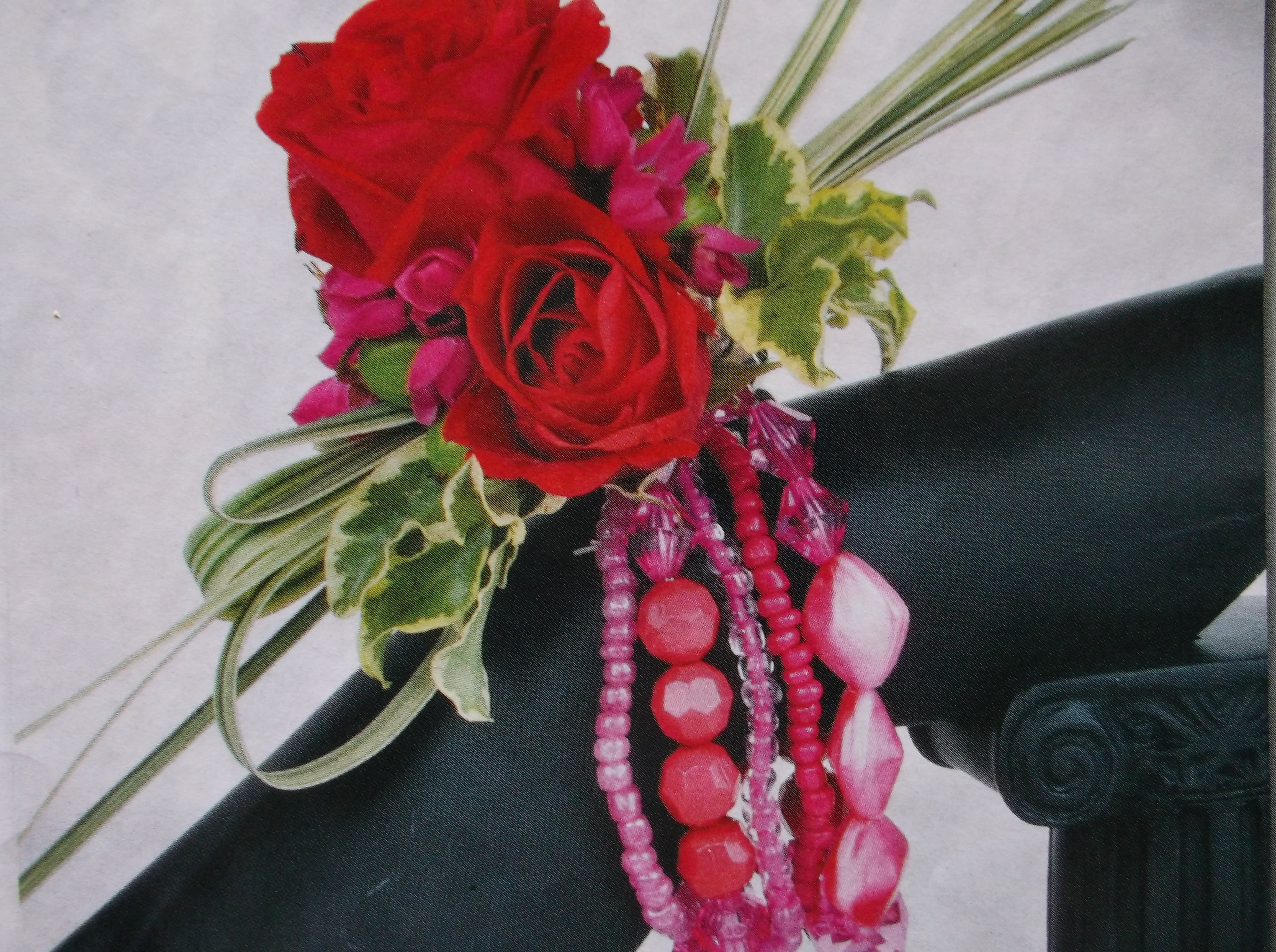 Silk Red Rose Prom Corsage In Enterprise Fl Silkflowergallery Com