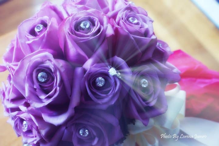 Bridal Bouquet Of Lavender Roses By Ipswich Hearts N Flowers