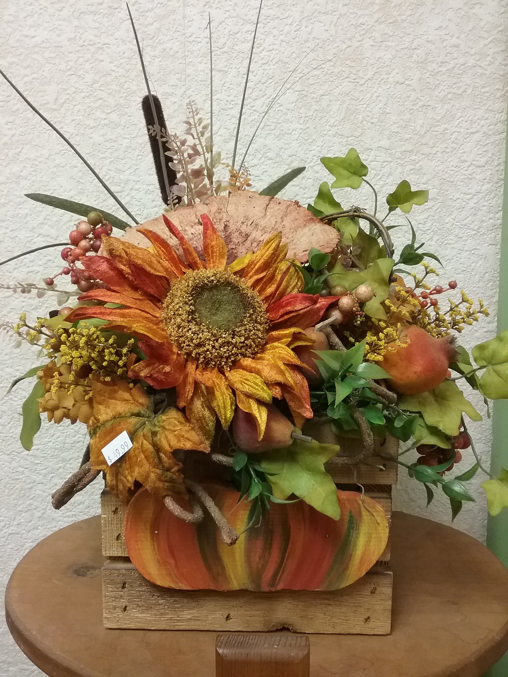 fall silk flower arrangements