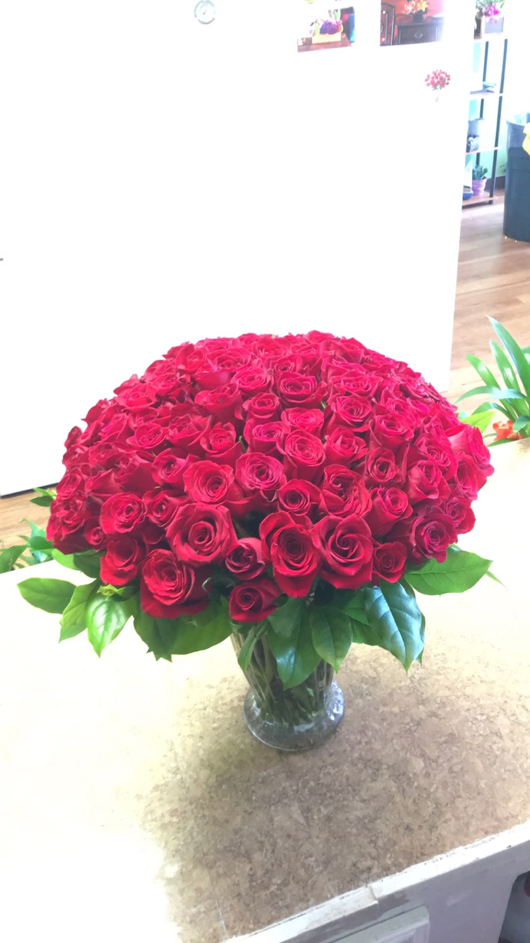 100 Roses In San Diego Ca Liz S Flowers