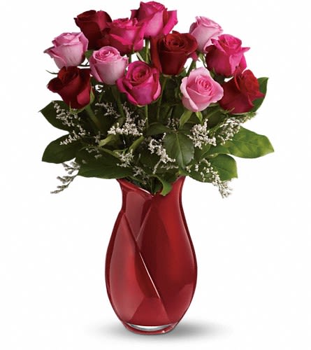 Teleflora S Say I Love You Bouquet Dozen Roses In North Myrtle Beach Sc Flowers On The Coast