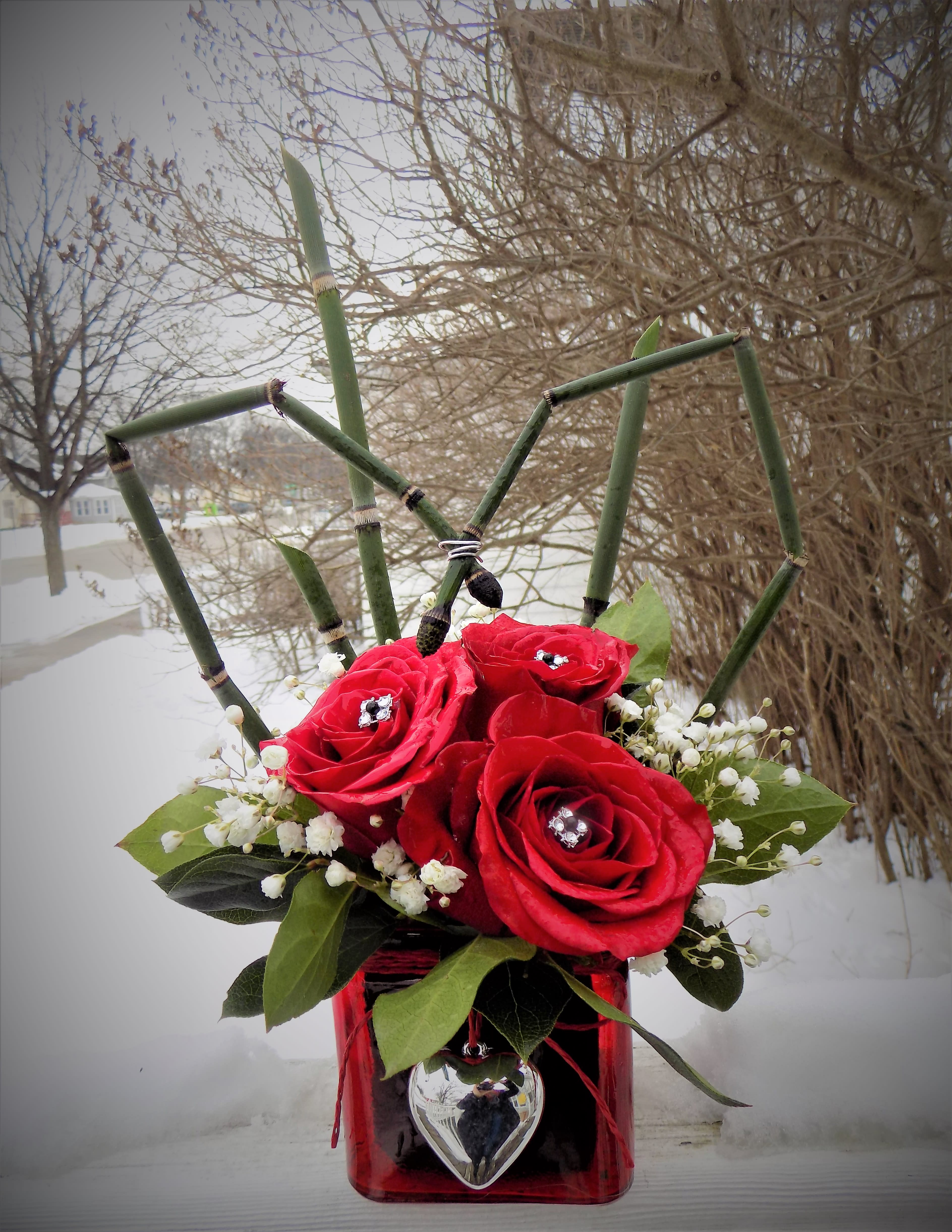 Queen of Hearts bouquet in Hutchinson, MN Crow River Floral & Gifts