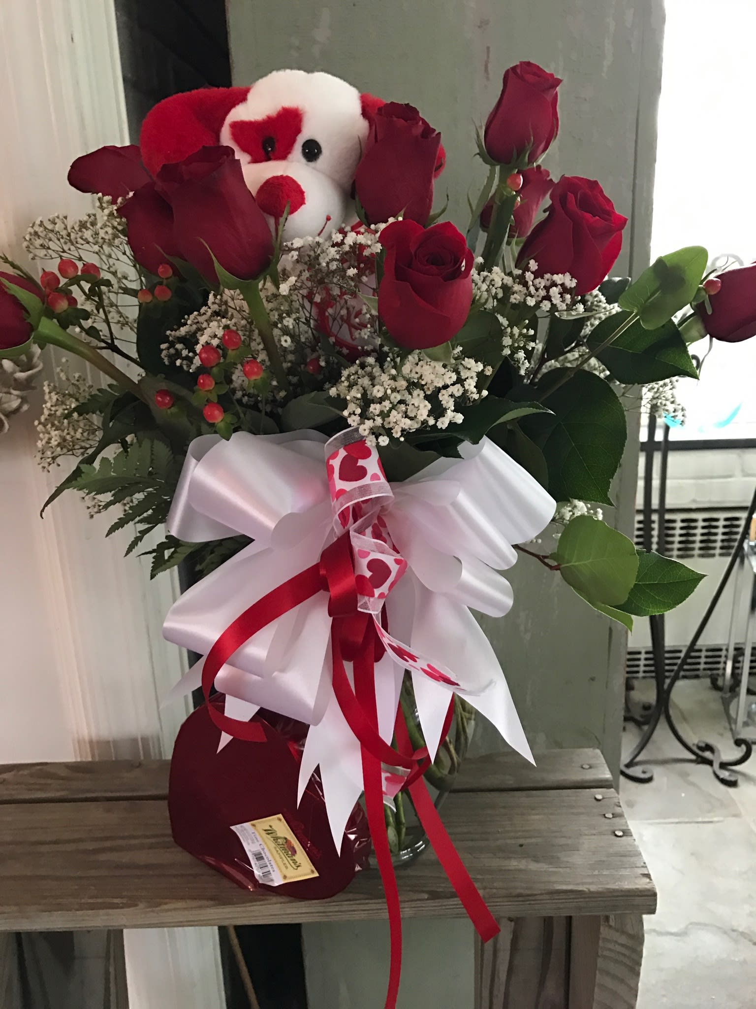 bear from roses