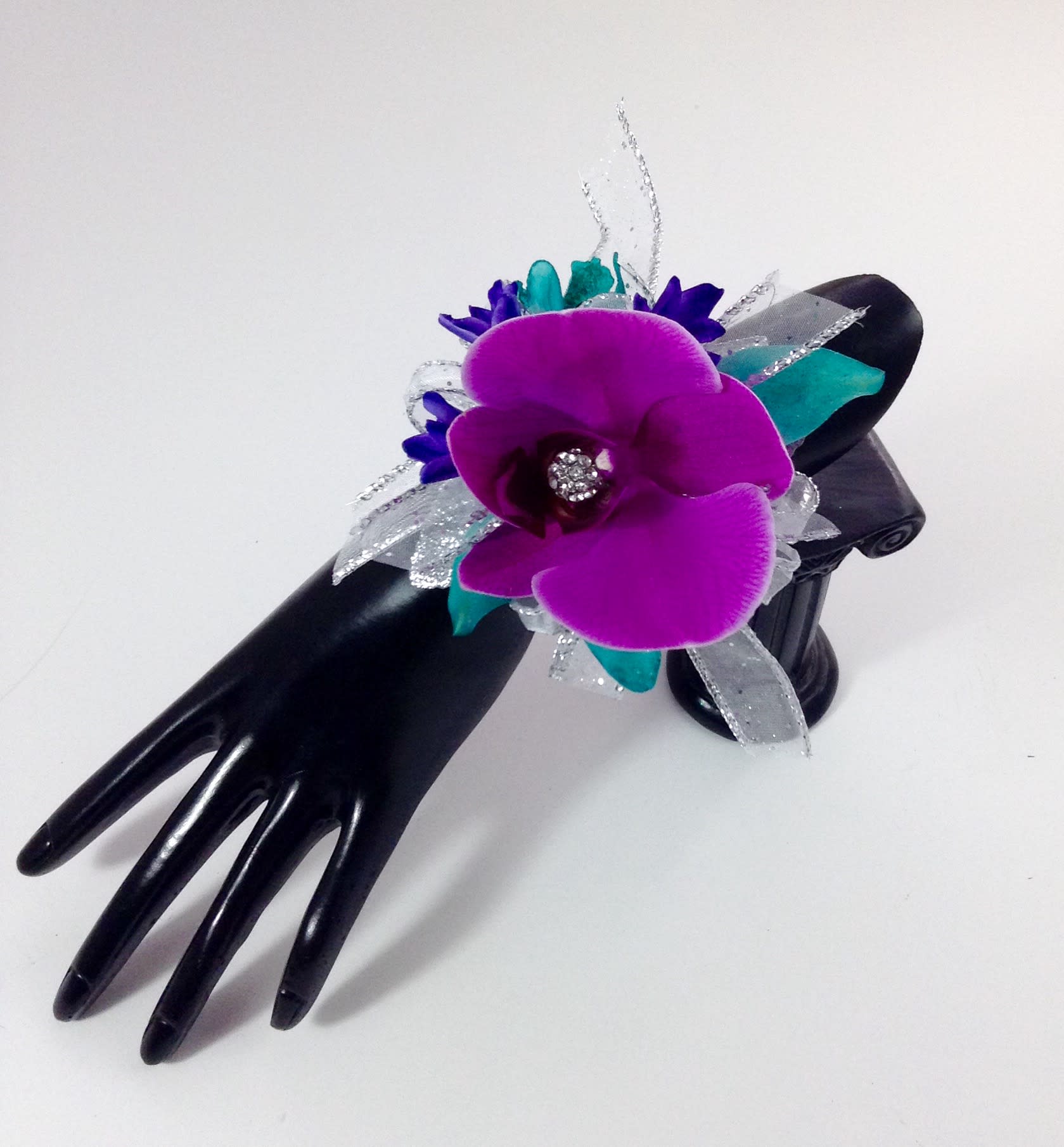 Orchid Wrist Corsage In Pratt Ks The Flower Shoppe