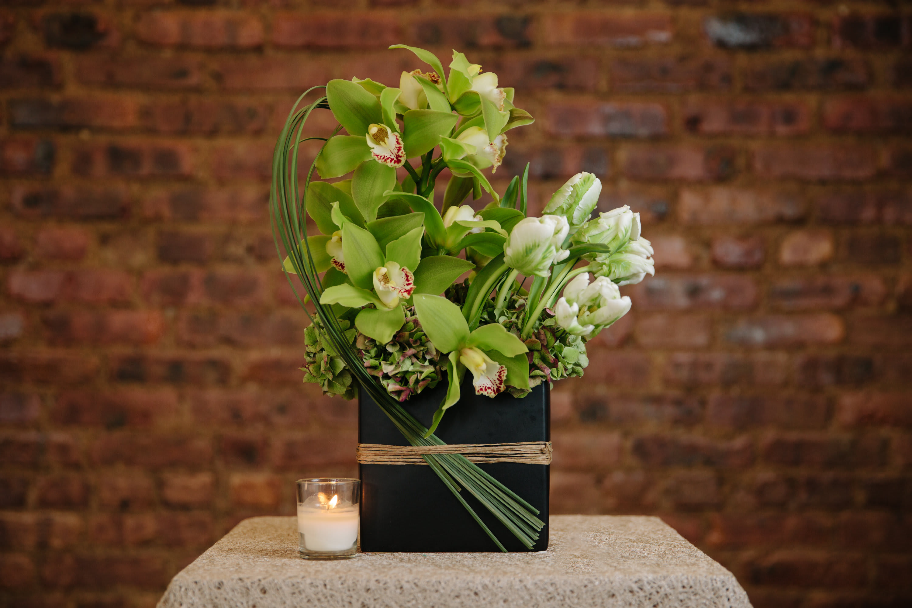 Unforgettable Elegance Cymbidium Orchid By The Avenue J Florist