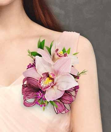 Cymbidium Orchid Corsage By Sunfresh Flowers