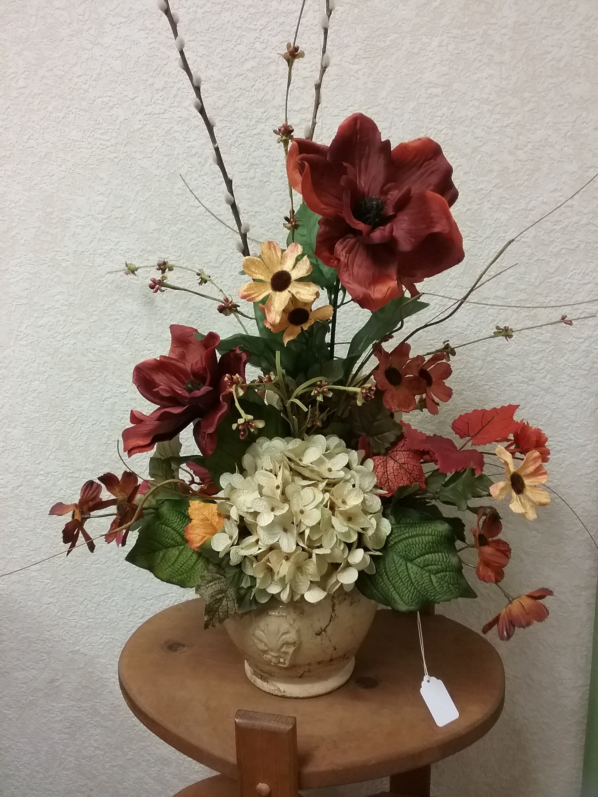 fall silk flower arrangements