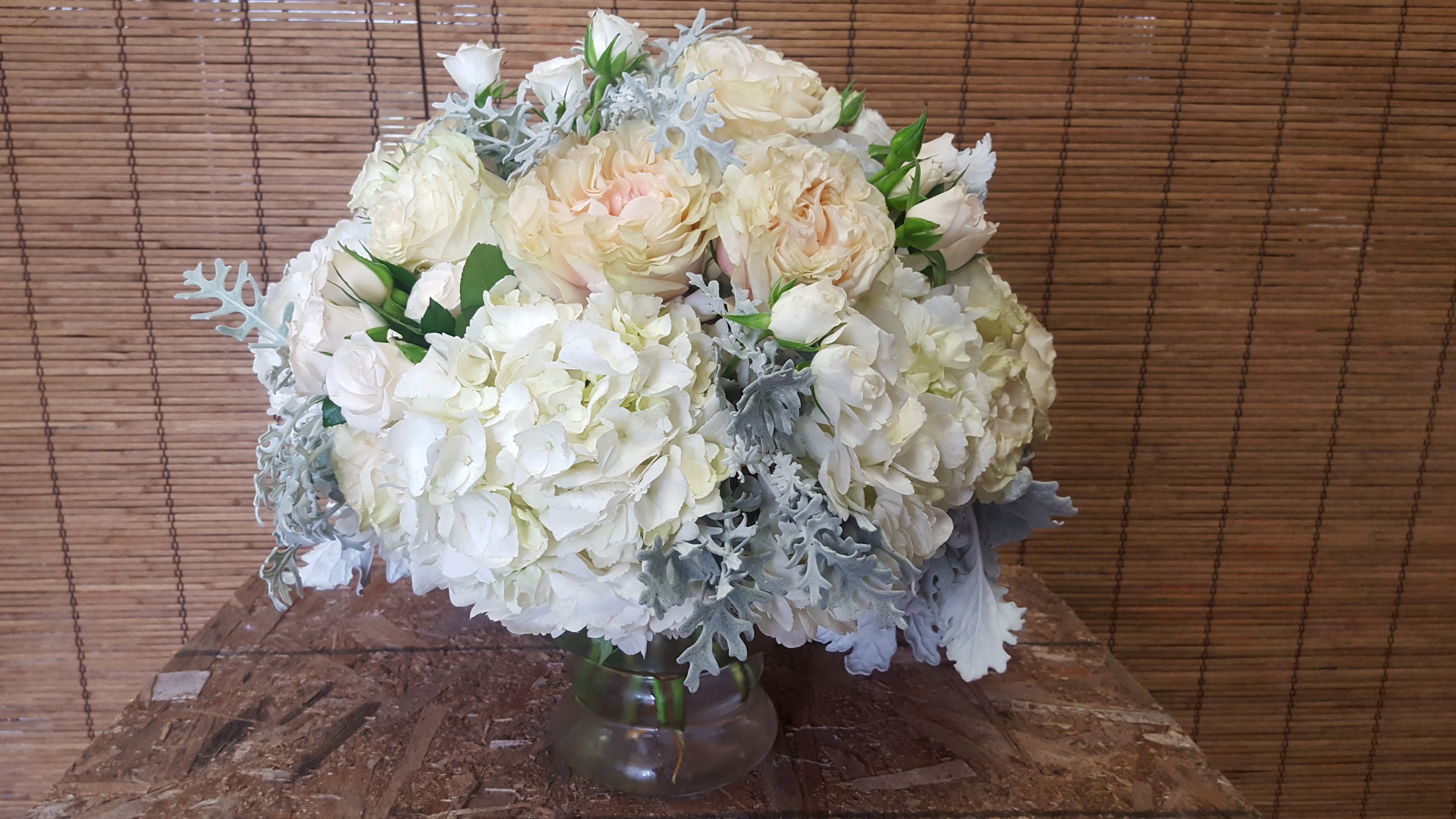 Silver Rose Elegance By Van Nuys Flowers Is Sure To Please Even The Most Discriminating Client In Van Nuys Ca Van Nuys Flower Shop