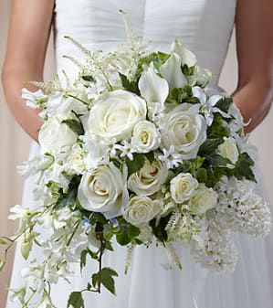 a wedding bouquet