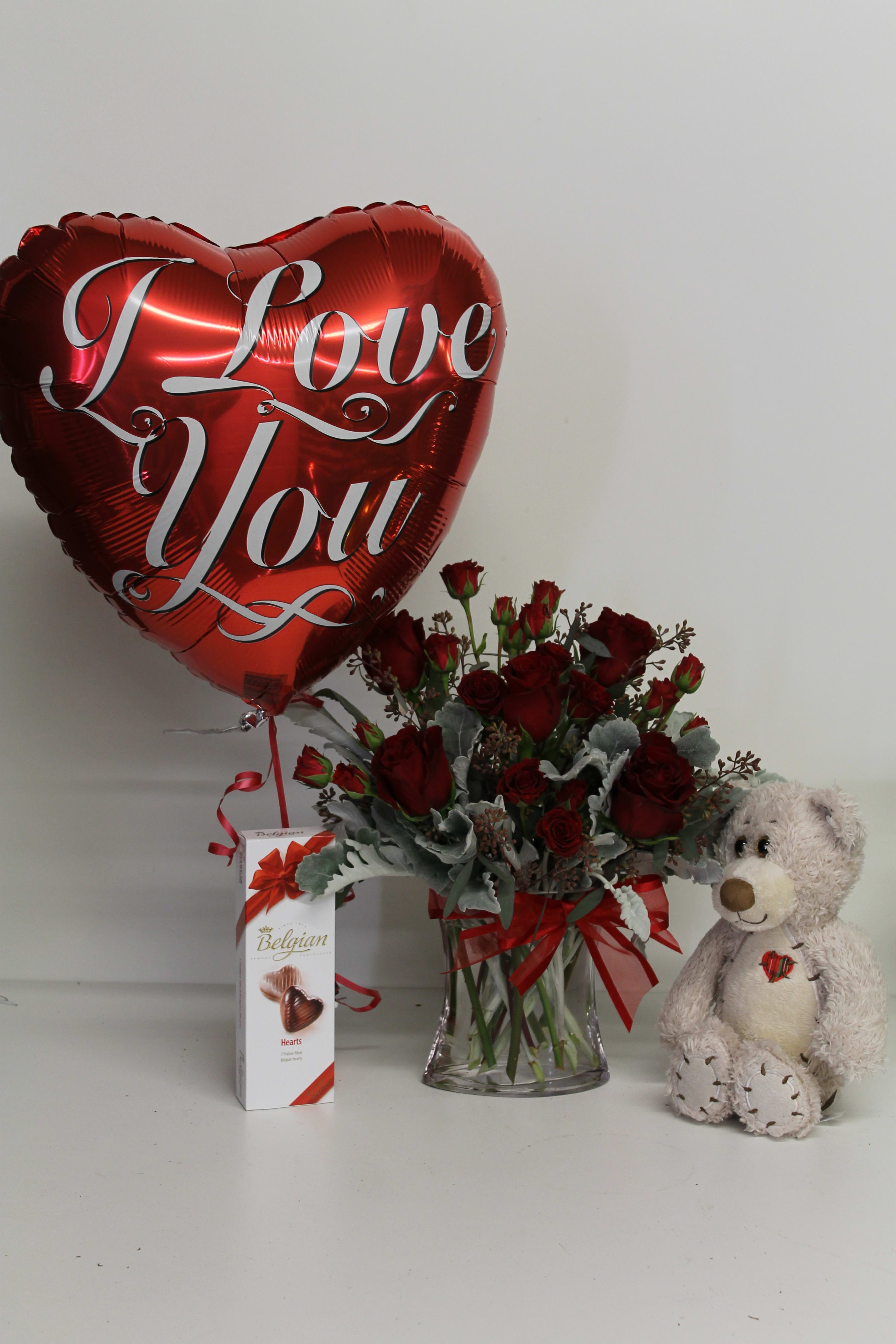 valentines day teddy bear delivery