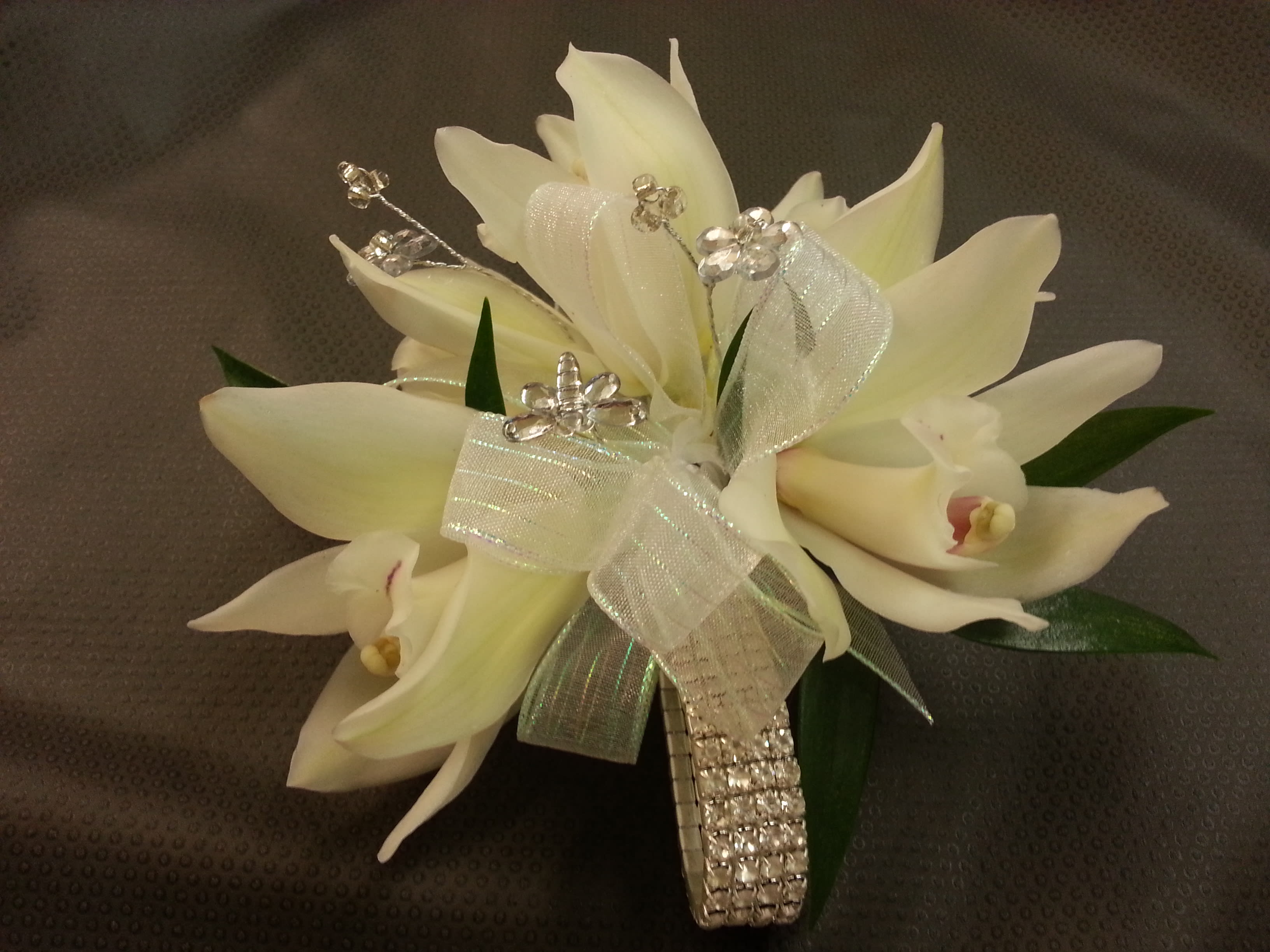 Cymbidium Orchid Corsage By Montville Florist