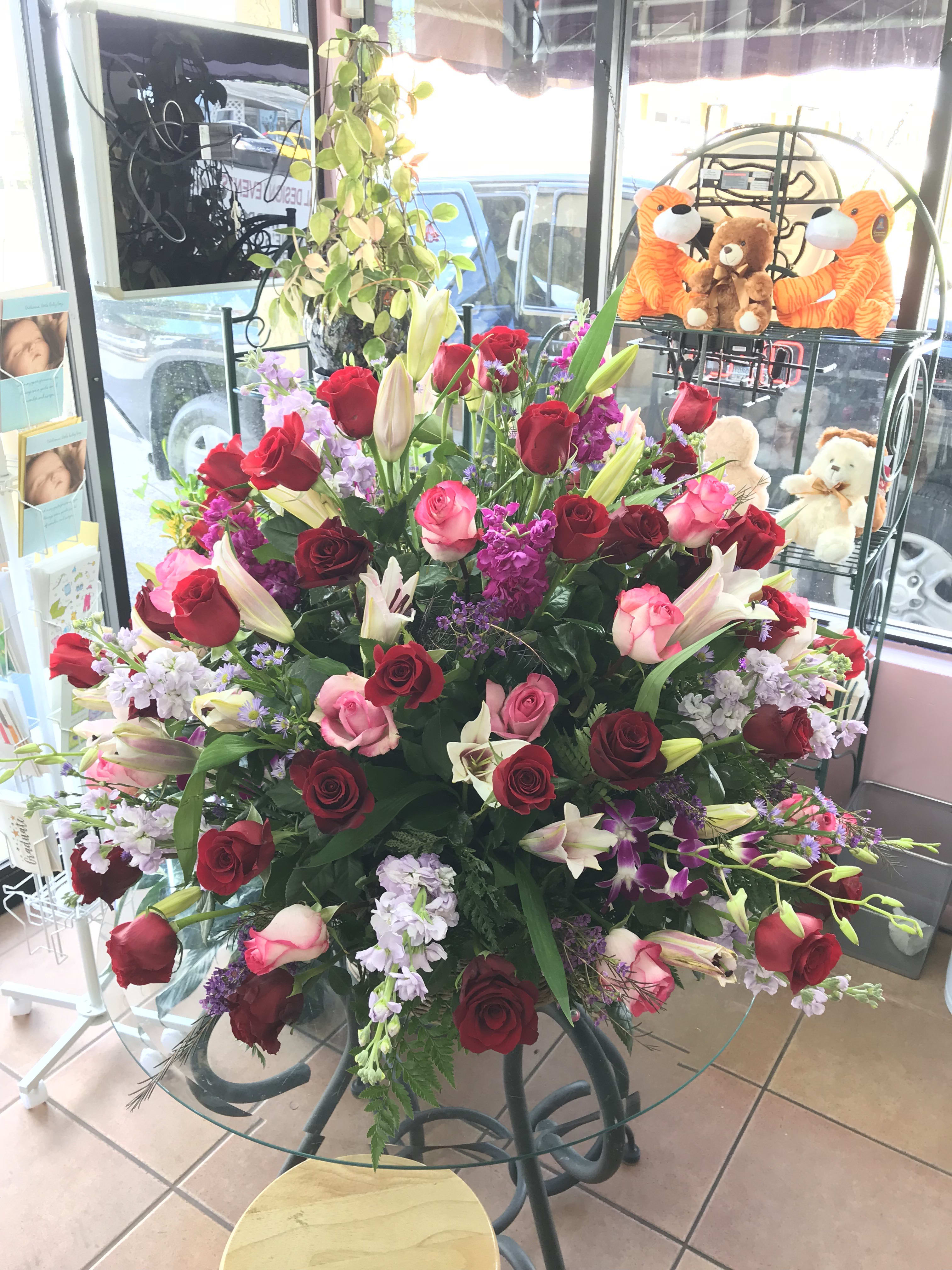 Roses Lilies Orchids And Stock In Hialeah Fl Omel Flowers