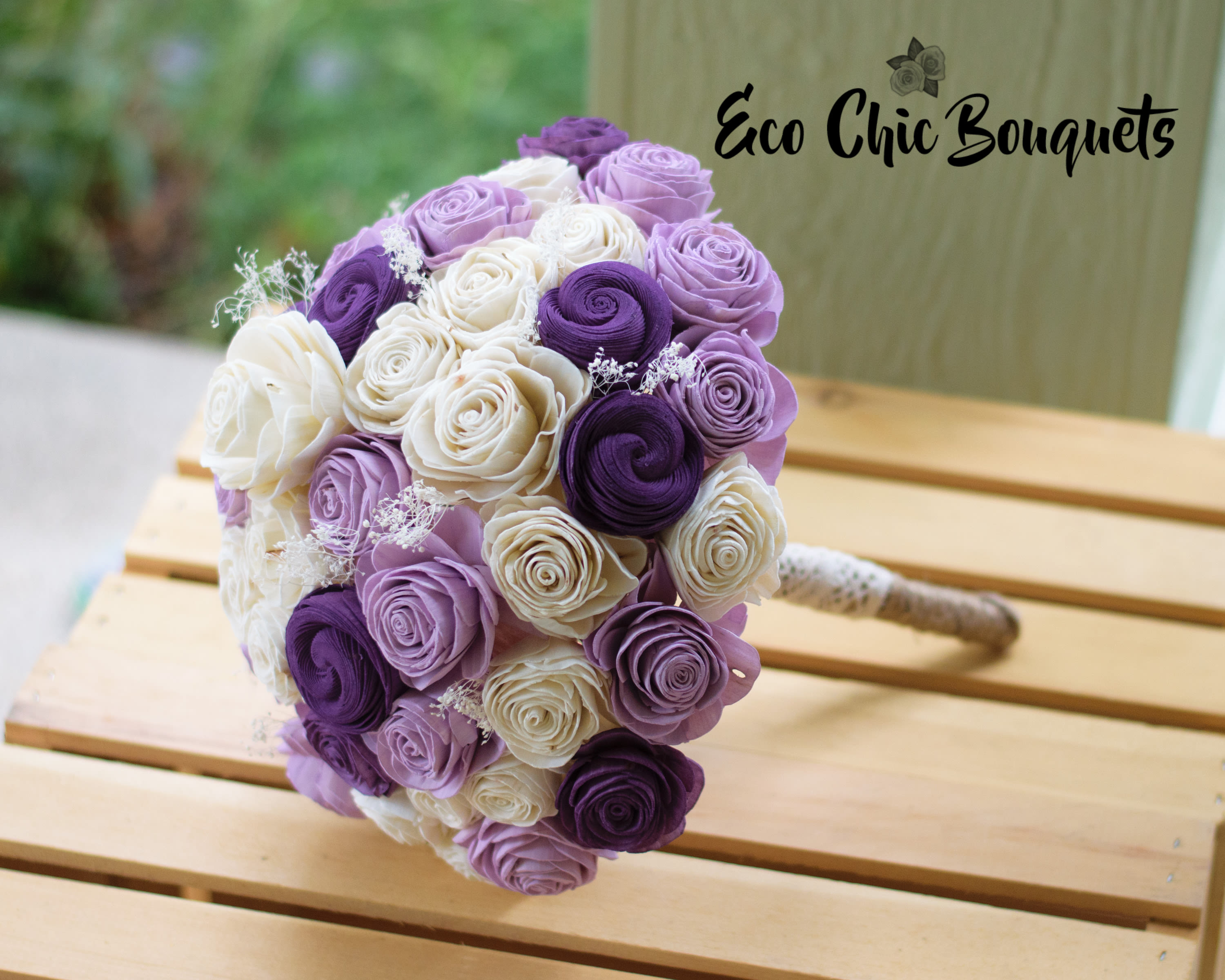 Eco Chic Bouquets Bridal Bouquet By Bloomtastic Flower Shop