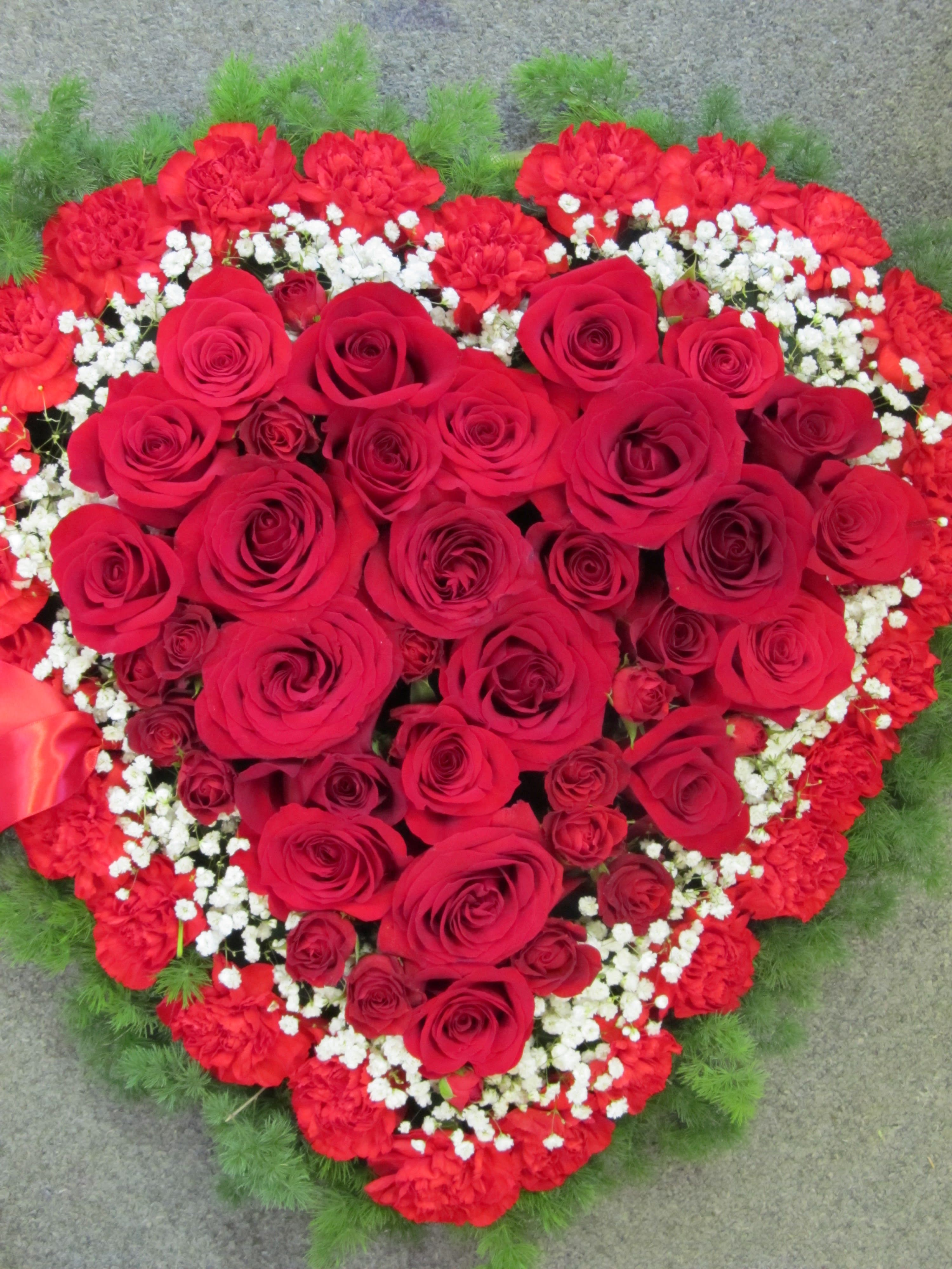 Hearts And Roses In Litchfield Ct Flowers Of Distinction