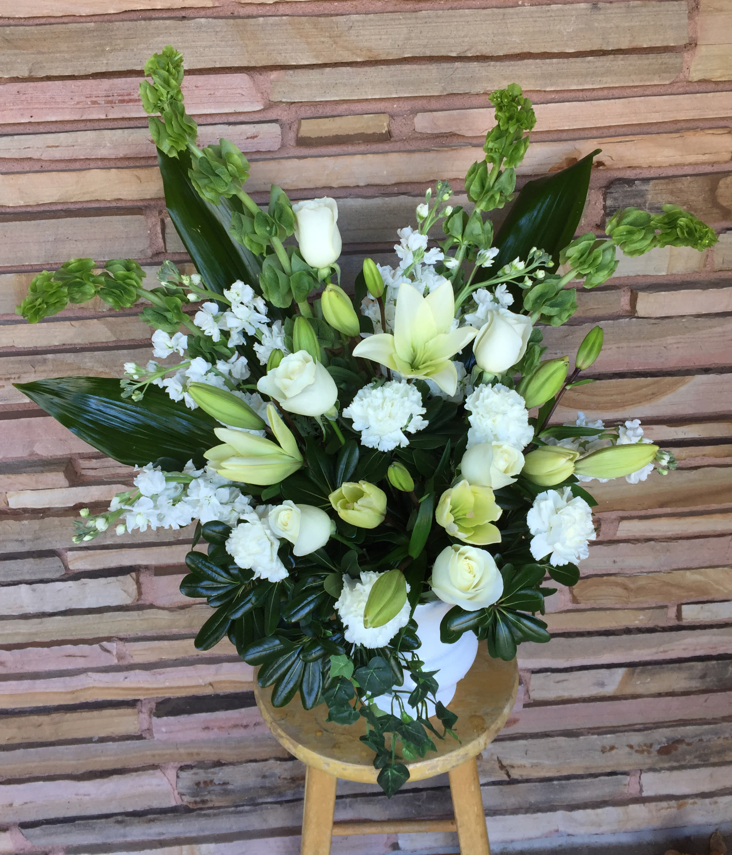 Bells Of Glory Arrangement In Austin Tx A Flower Junction