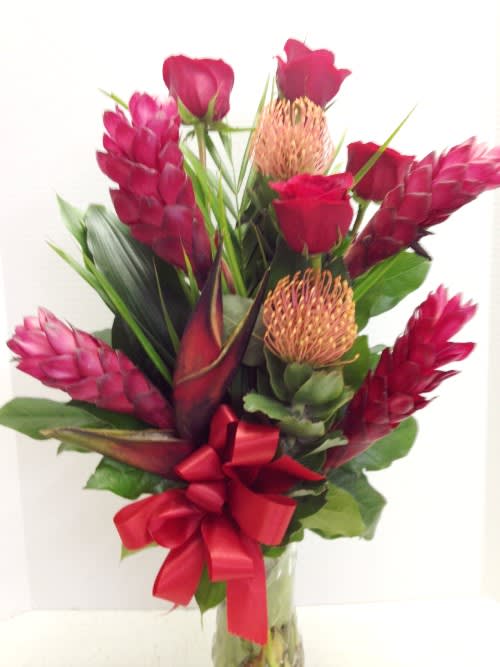 Love Those Tropical Flowers By Roadrunner Florist