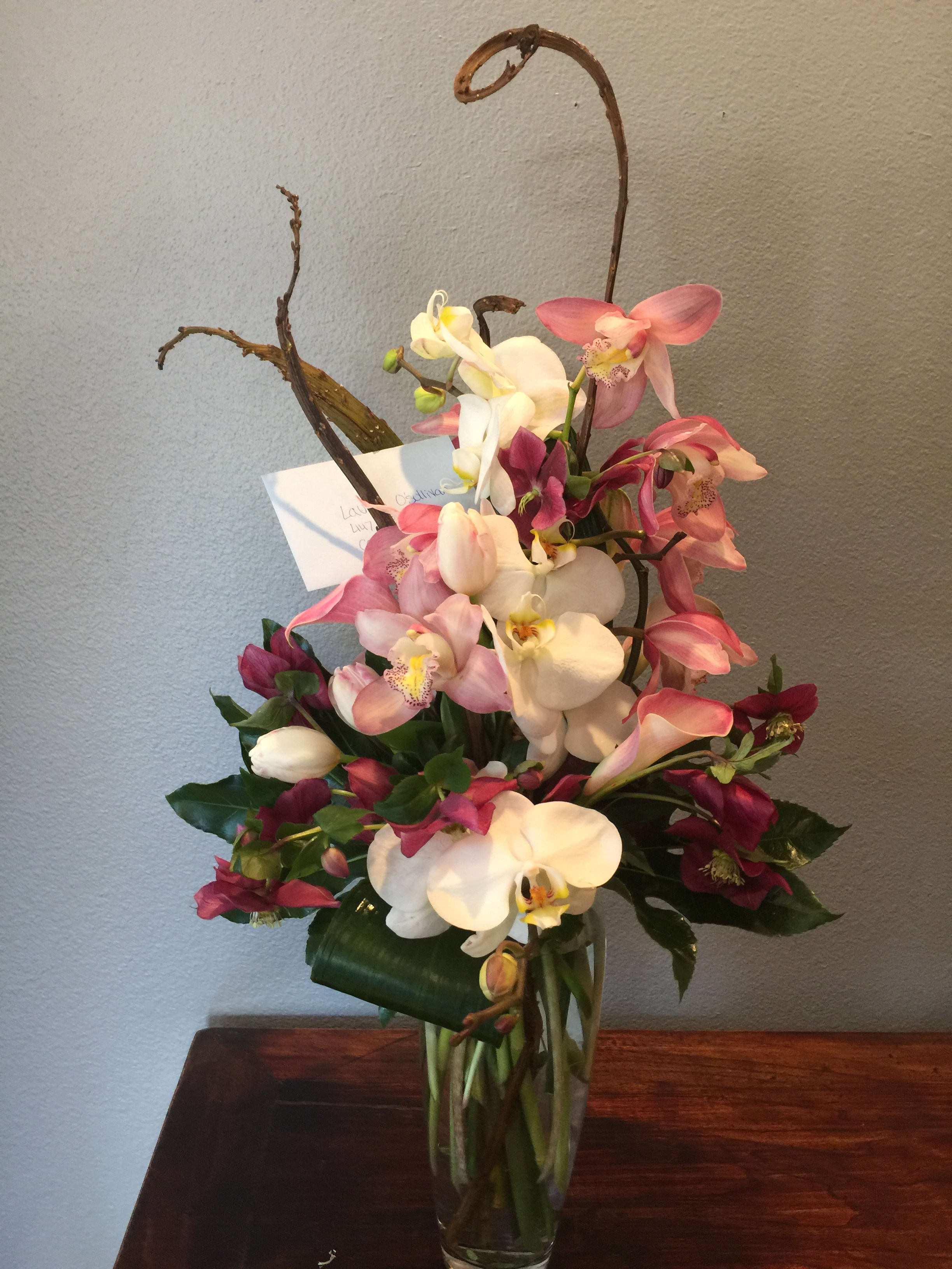 Orchid Splendor In Encinitas Ca Floral Design By Ari