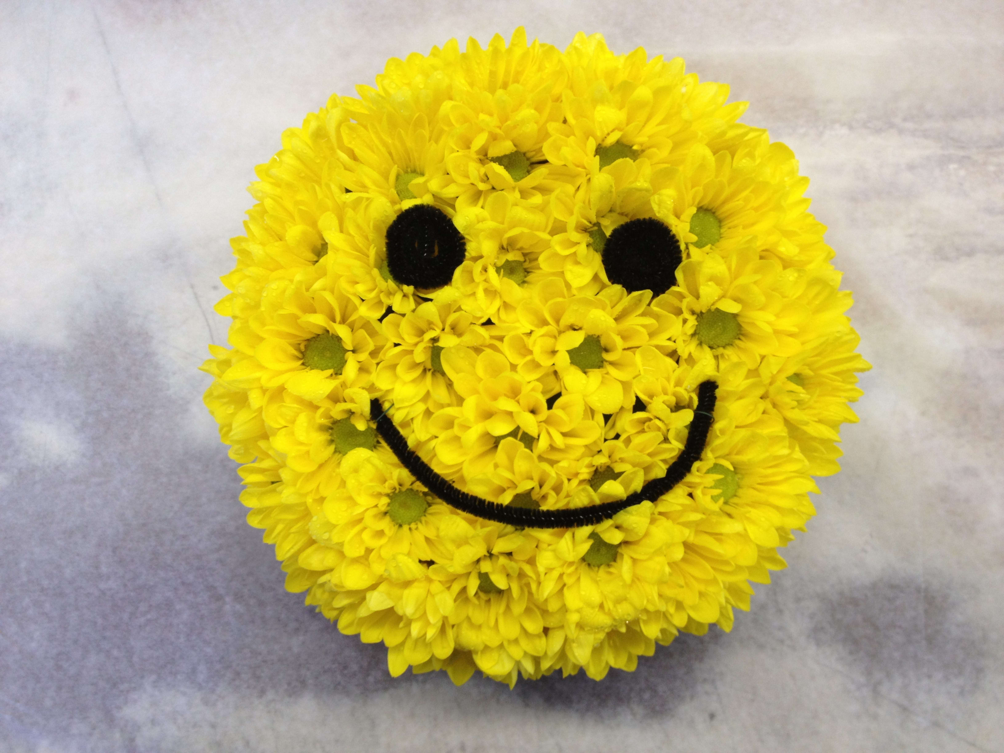 Smiley Face In Brooklyn Ny Floral Fantasy