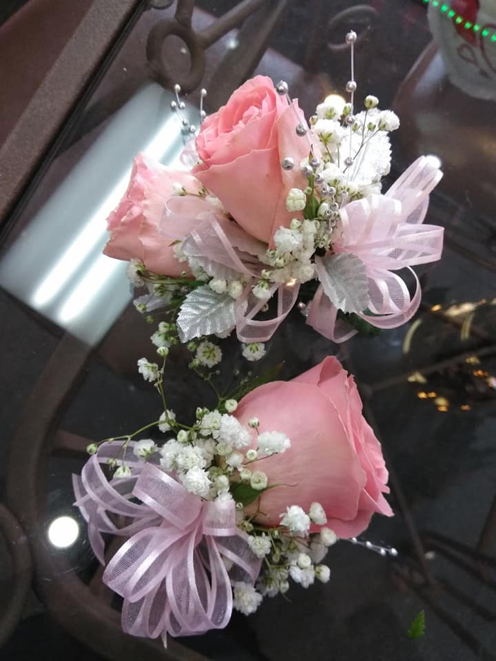 Corsage Boutonniere Set For Prom By M C Gardens Florist